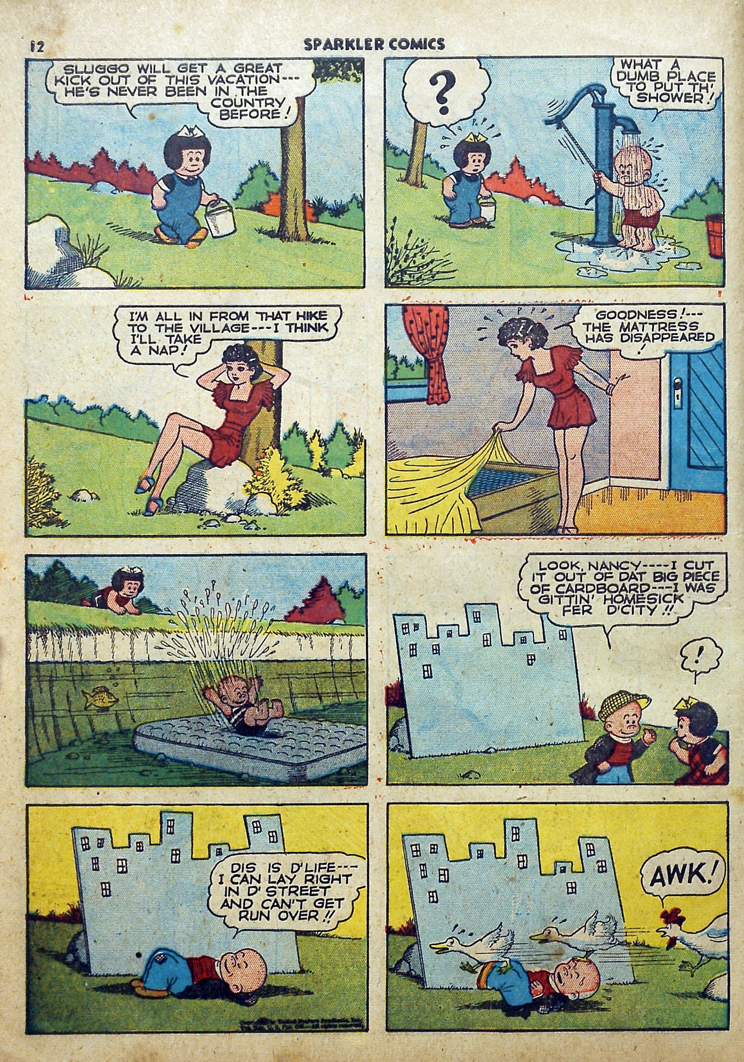 Read online Sparkler Comics comic -  Issue #2 - 14