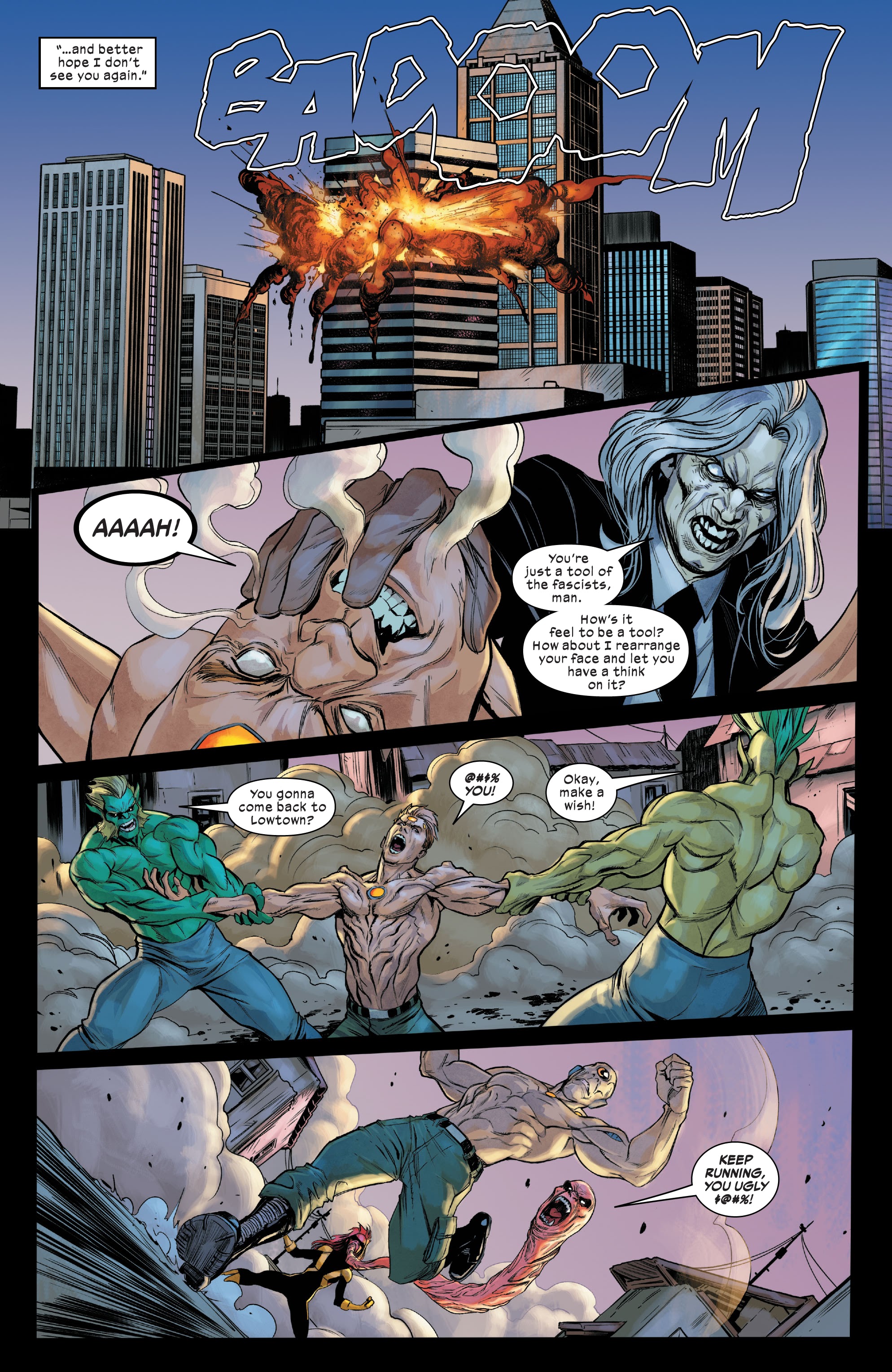 Read online Marauders comic -  Issue #19 - 20