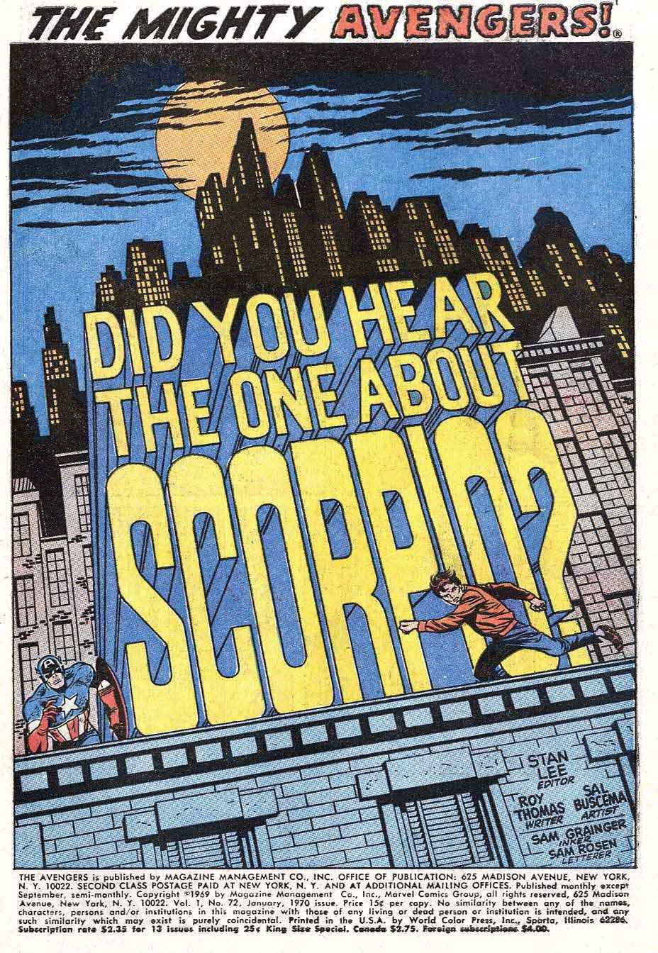 Read online The Avengers (1963) comic -  Issue #72 - 3