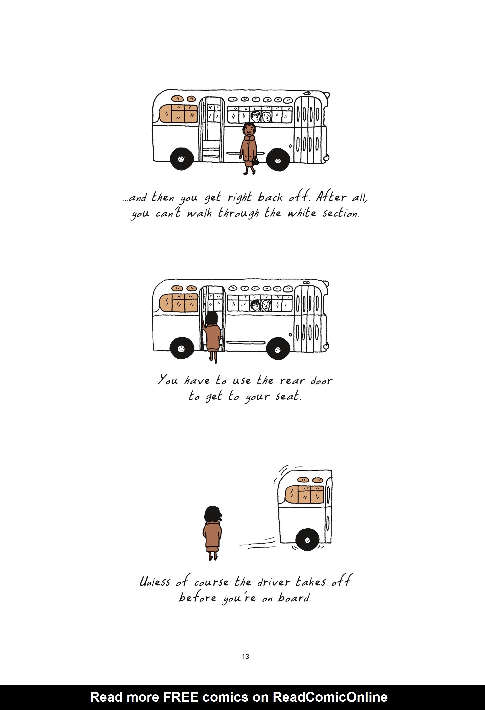 Read online Colored: The Unsung Life of Claudette Colvin comic -  Issue # TPB - 13