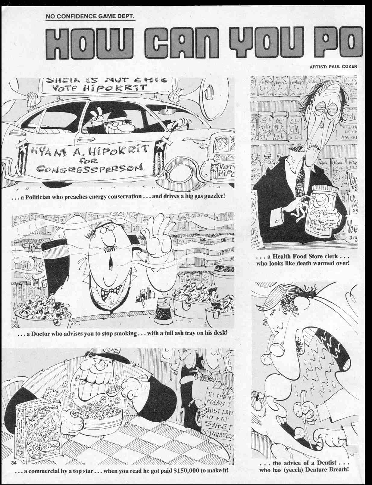 Read online MAD comic -  Issue #223 - 36