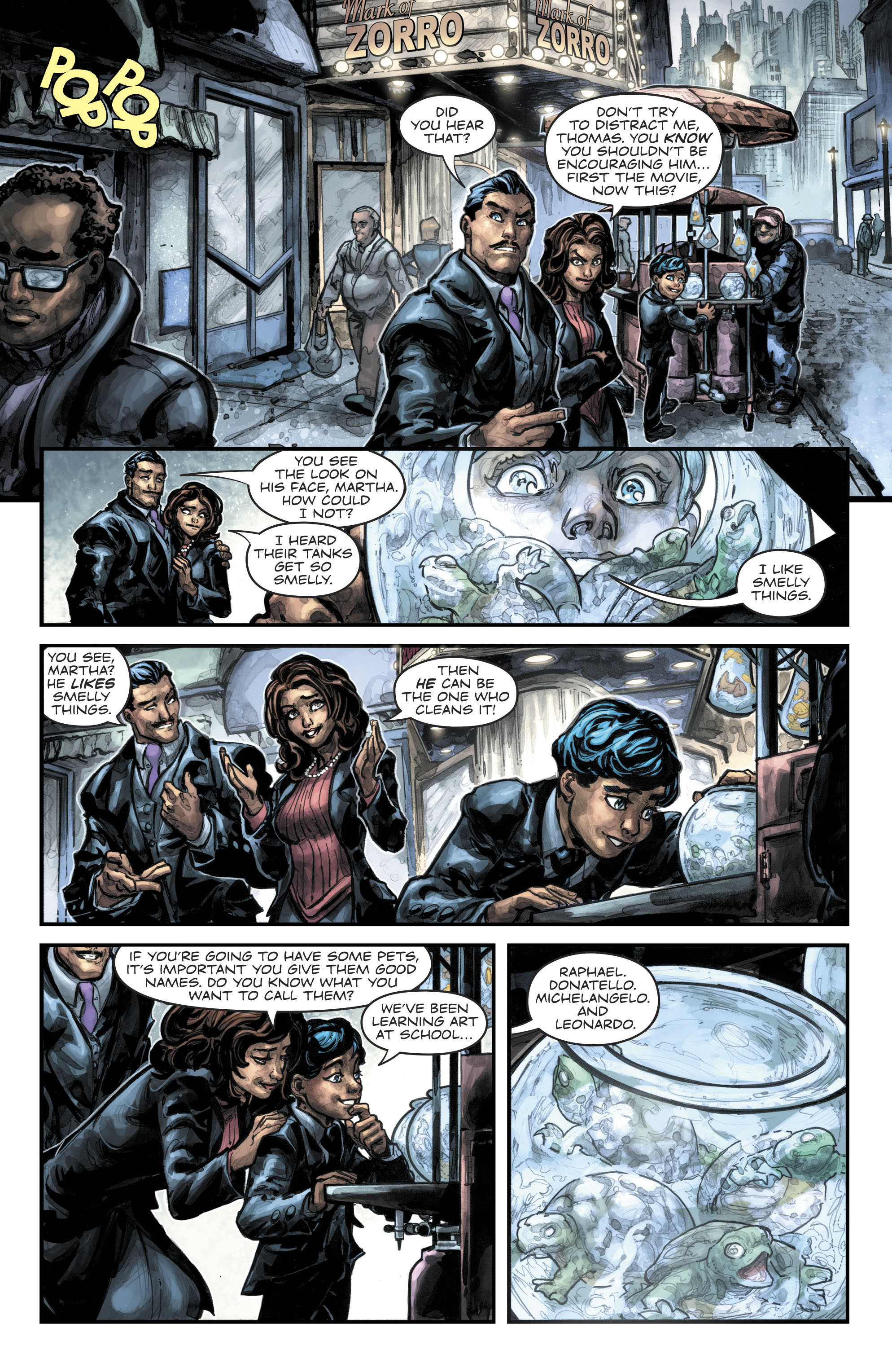 Read online Batman/Teenage Mutant Ninja Turtles III comic -  Issue #3 - 4