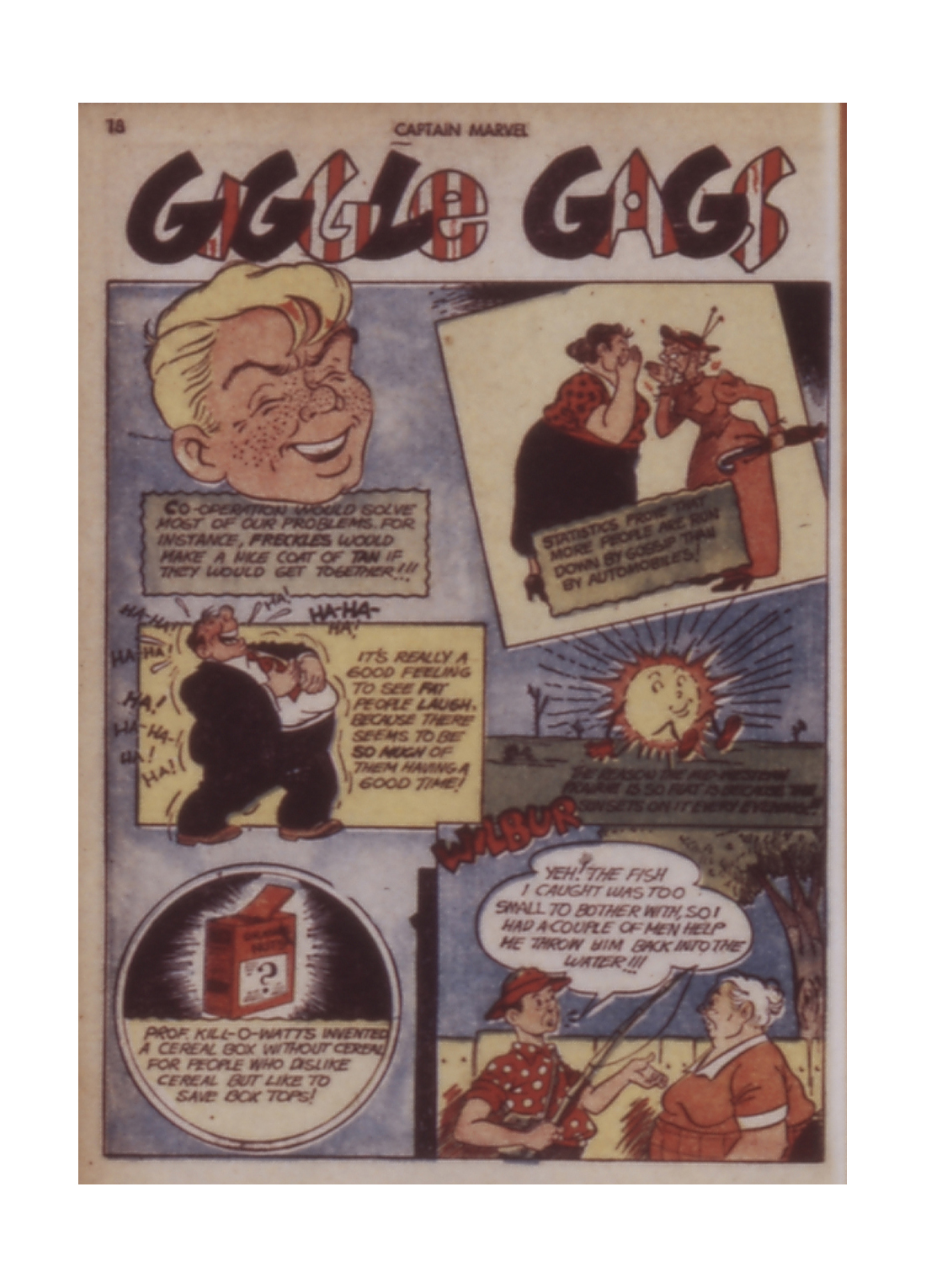 Read online Captain Marvel Adventures comic -  Issue #18 - 19