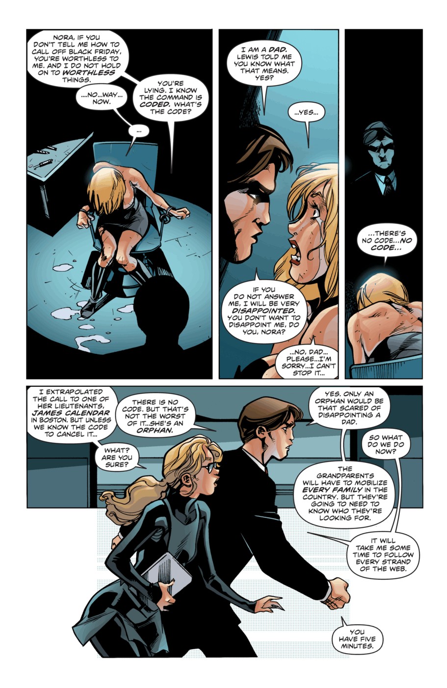Read online Protocol: Orphans comic -  Issue #3 - 19