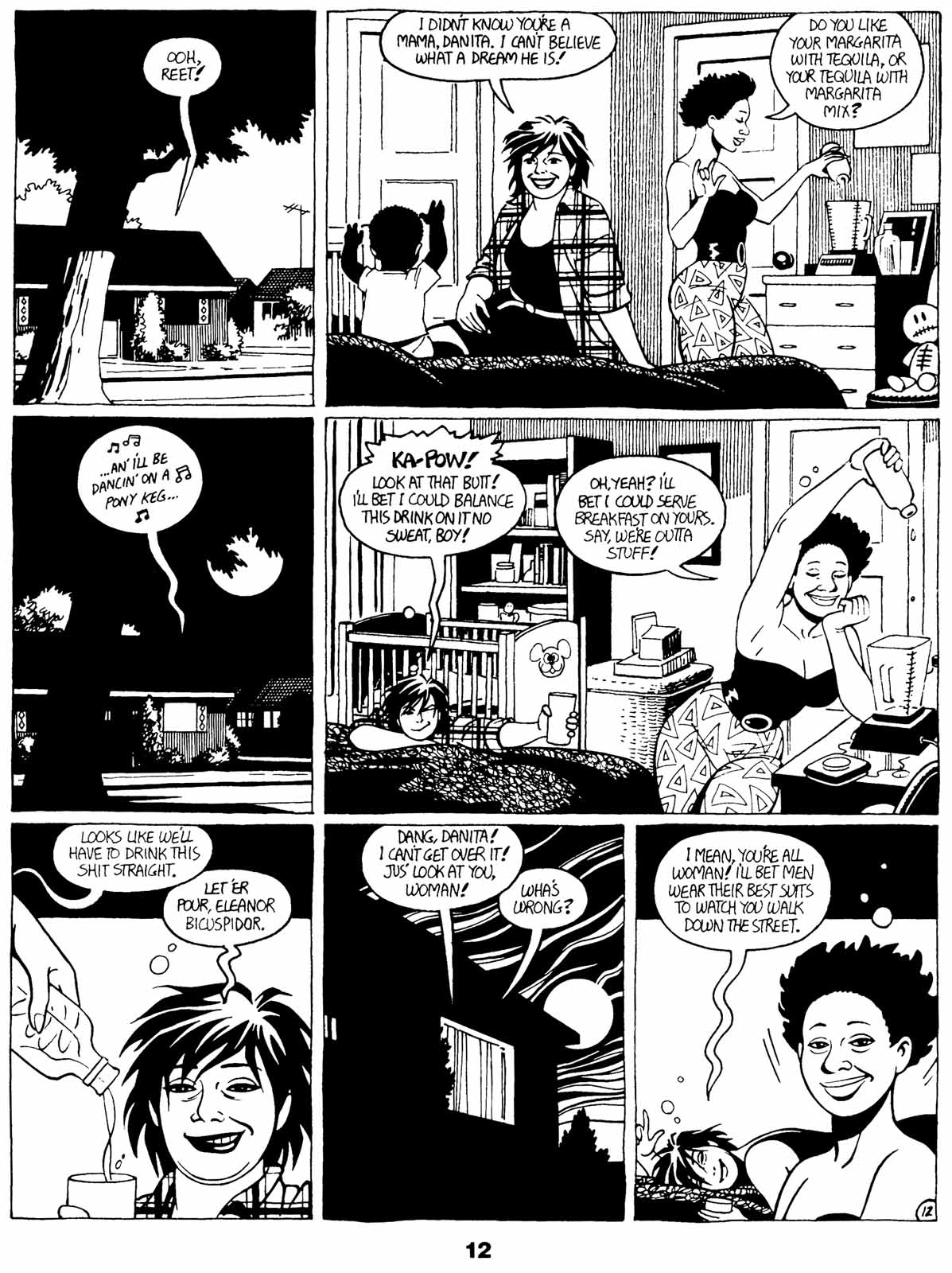 Read online Love and Rockets (1982) comic -  Issue #20 - 15