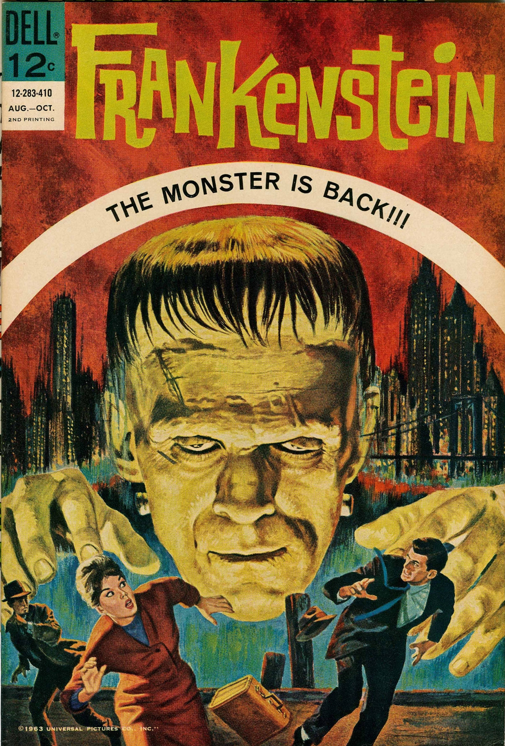 Read online Frankenstein (1964) comic -  Issue #1 - 1
