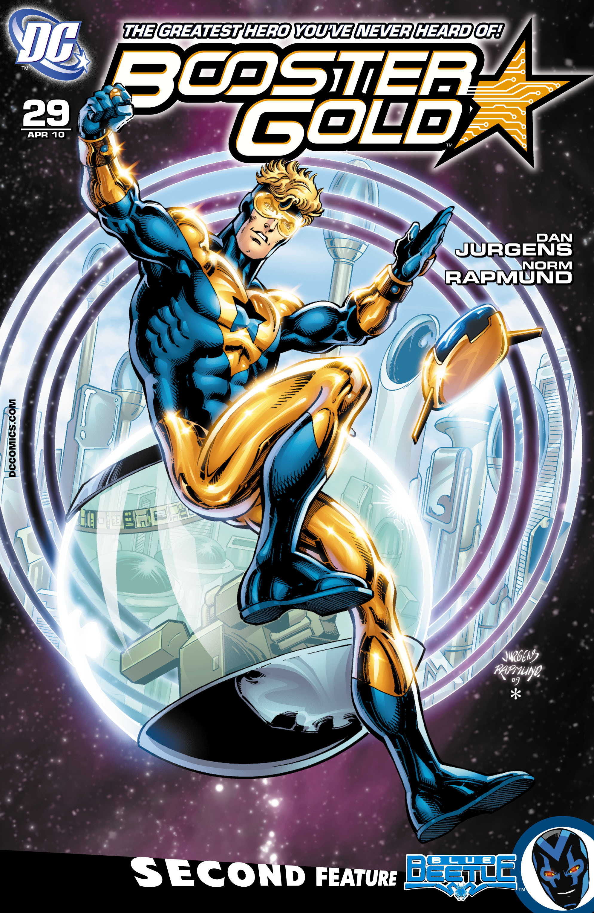 Read online Booster Gold (2007) comic -  Issue #29 - 1