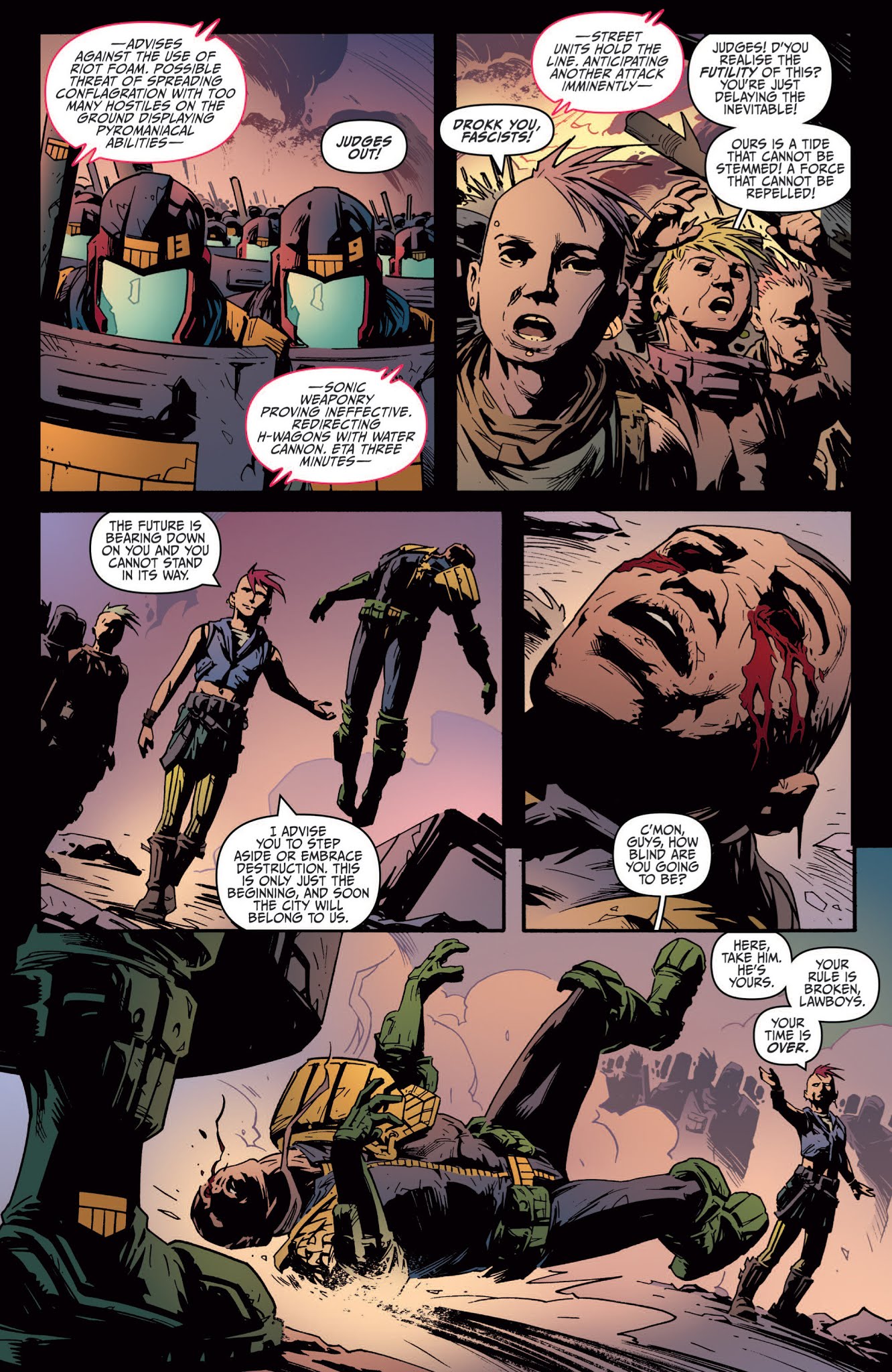 Read online Judge Dredd: Year One comic -  Issue #3 - 15