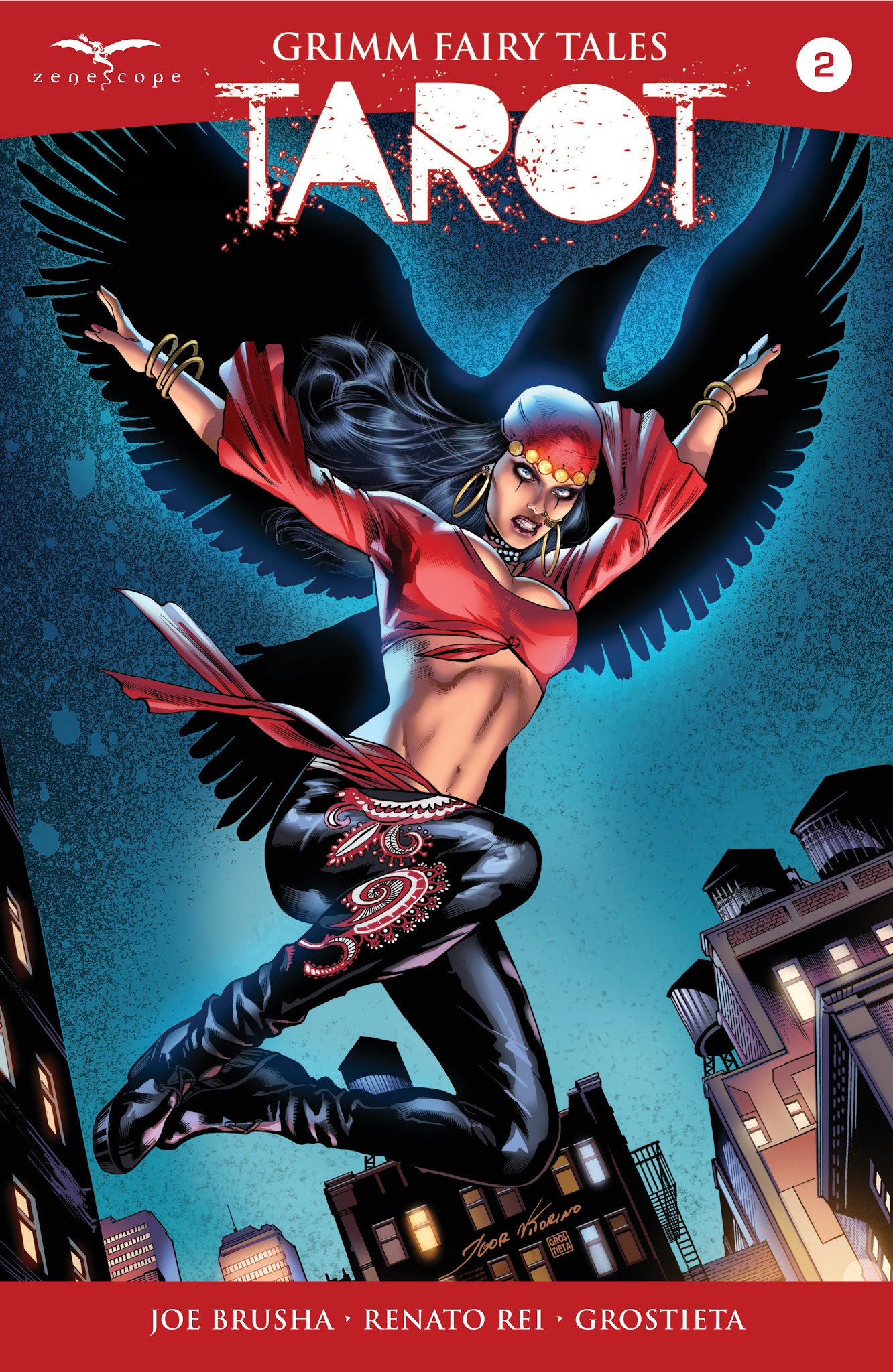 Read online Grimm Fairy Tales: Tarot comic -  Issue #2 - 1