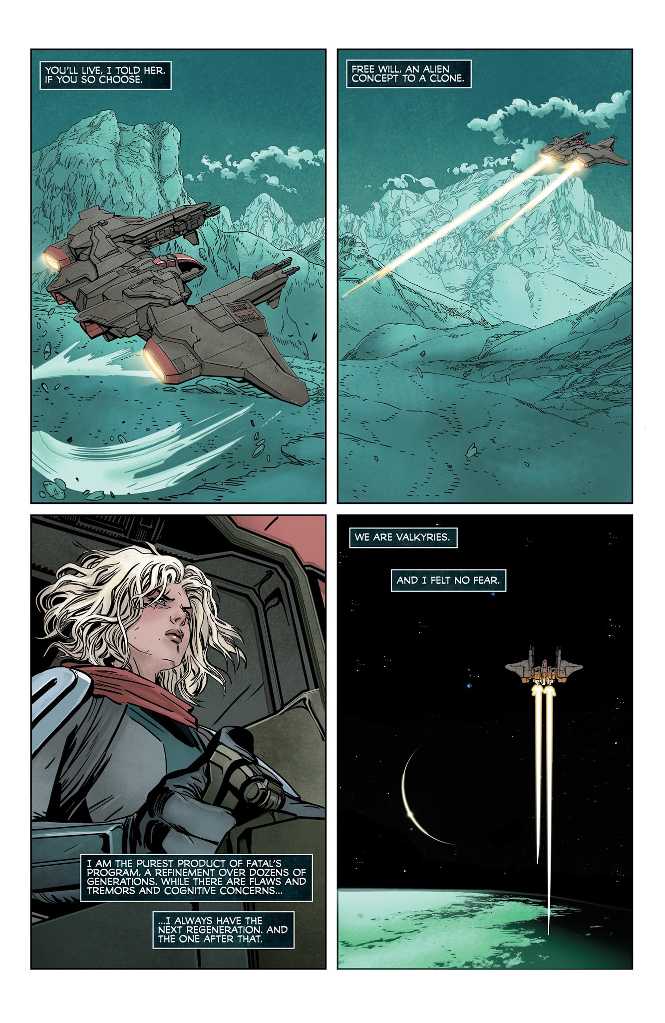 Read online EVE: Valkyrie comic -  Issue #4 - 14