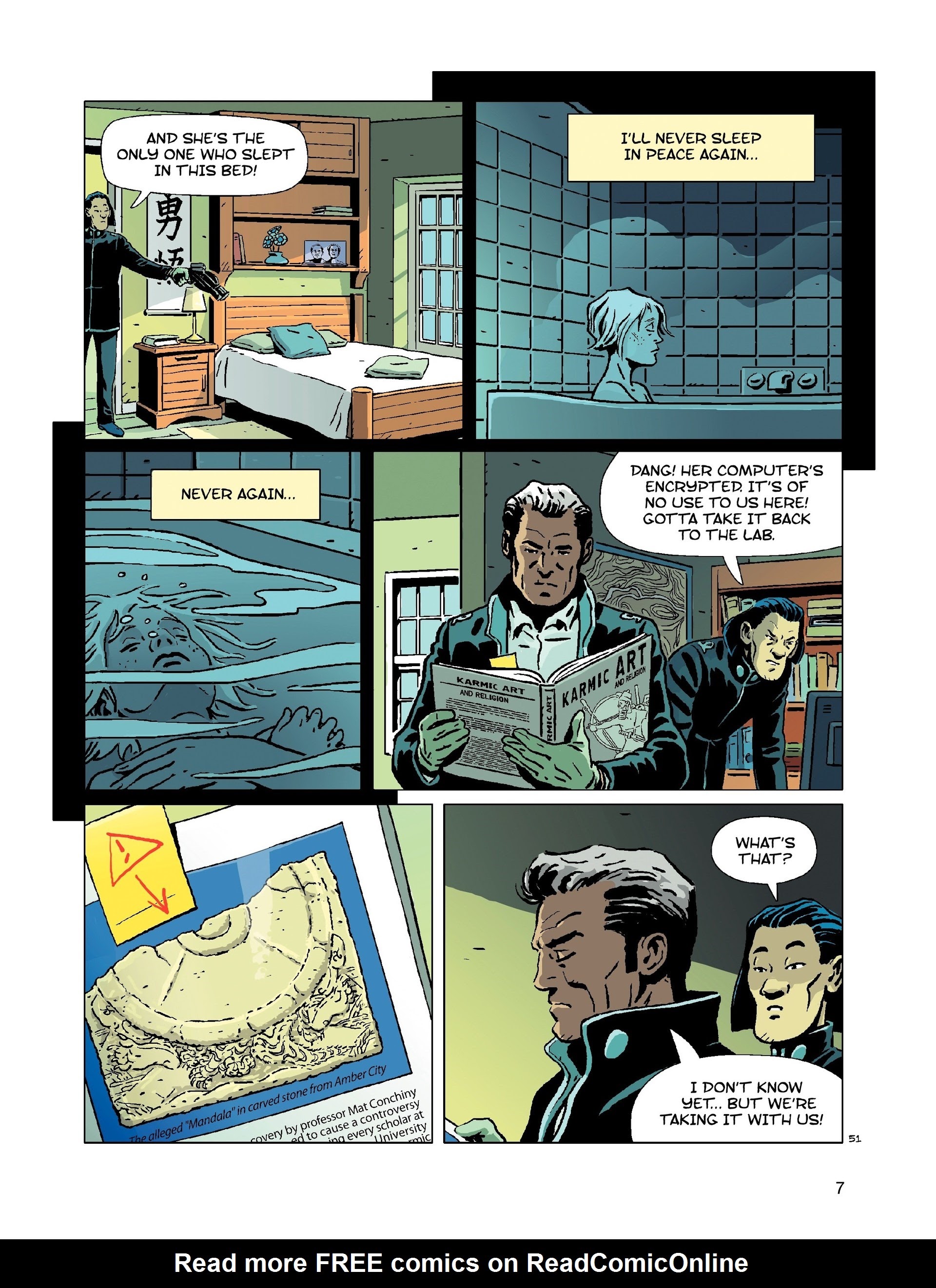 Read online Karma City comic -  Issue #3 - 8