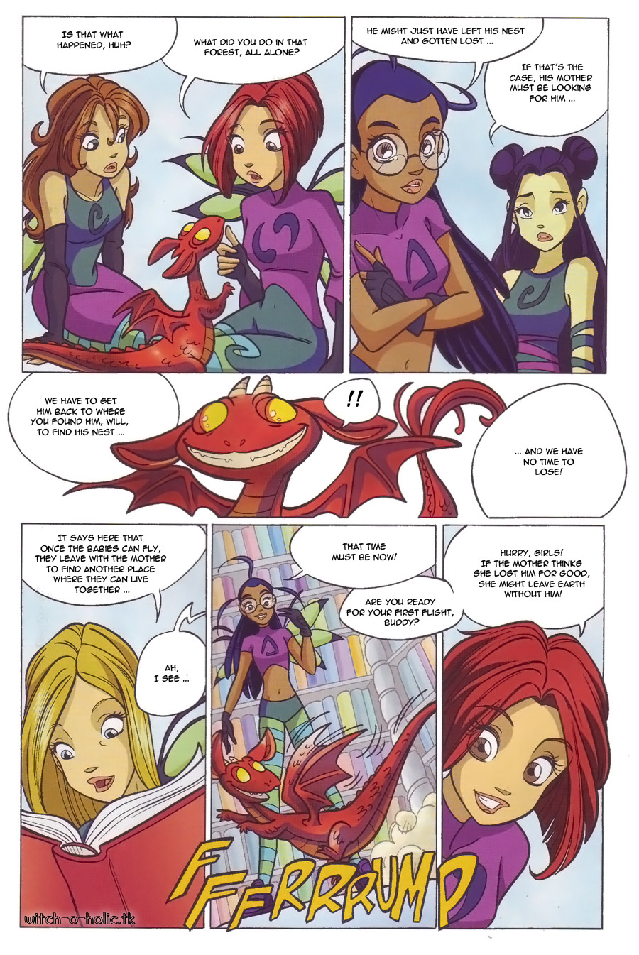 Read online W.i.t.c.h. comic -  Issue #124 - 29