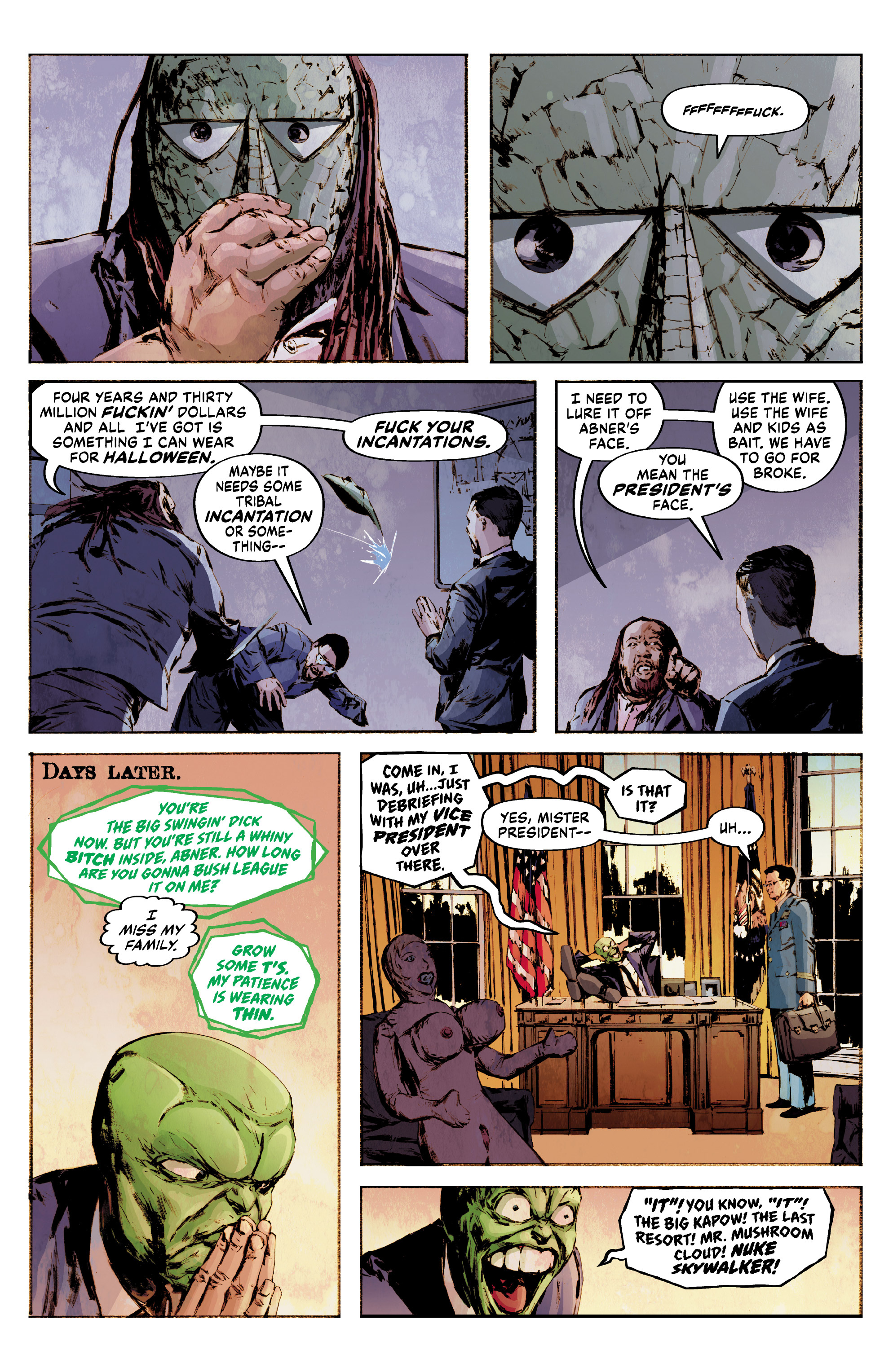 Read online The Mask: I Pledge Allegiance to the Mask comic -  Issue #4 - 12