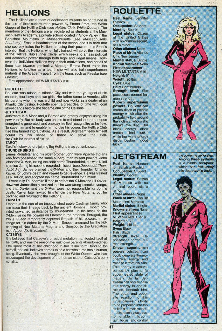 Read online The Official Handbook of the Marvel Universe Deluxe Edition comic -  Issue #5 - 49