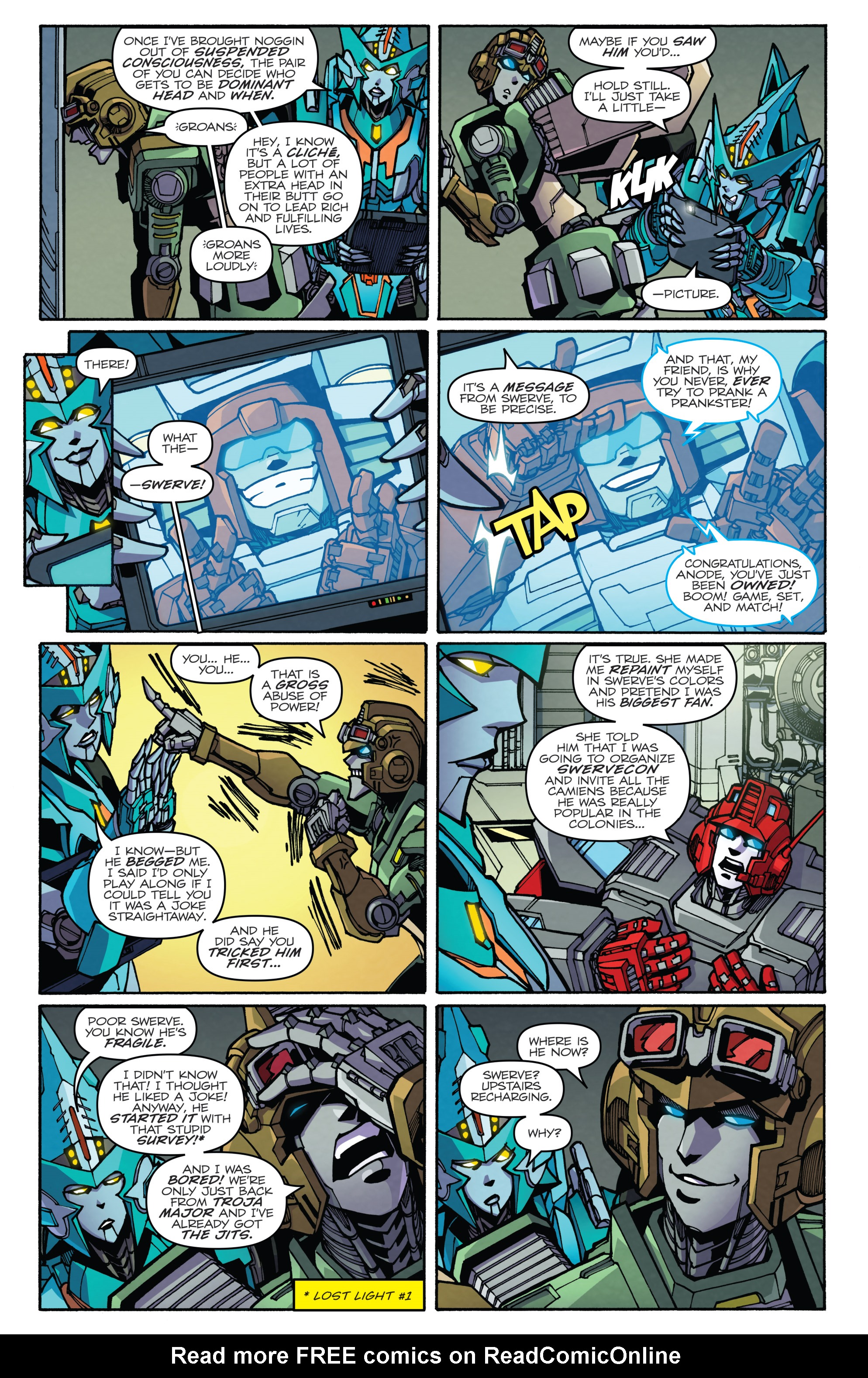 Read online Transformers: Lost Light comic -  Issue #13 - 8