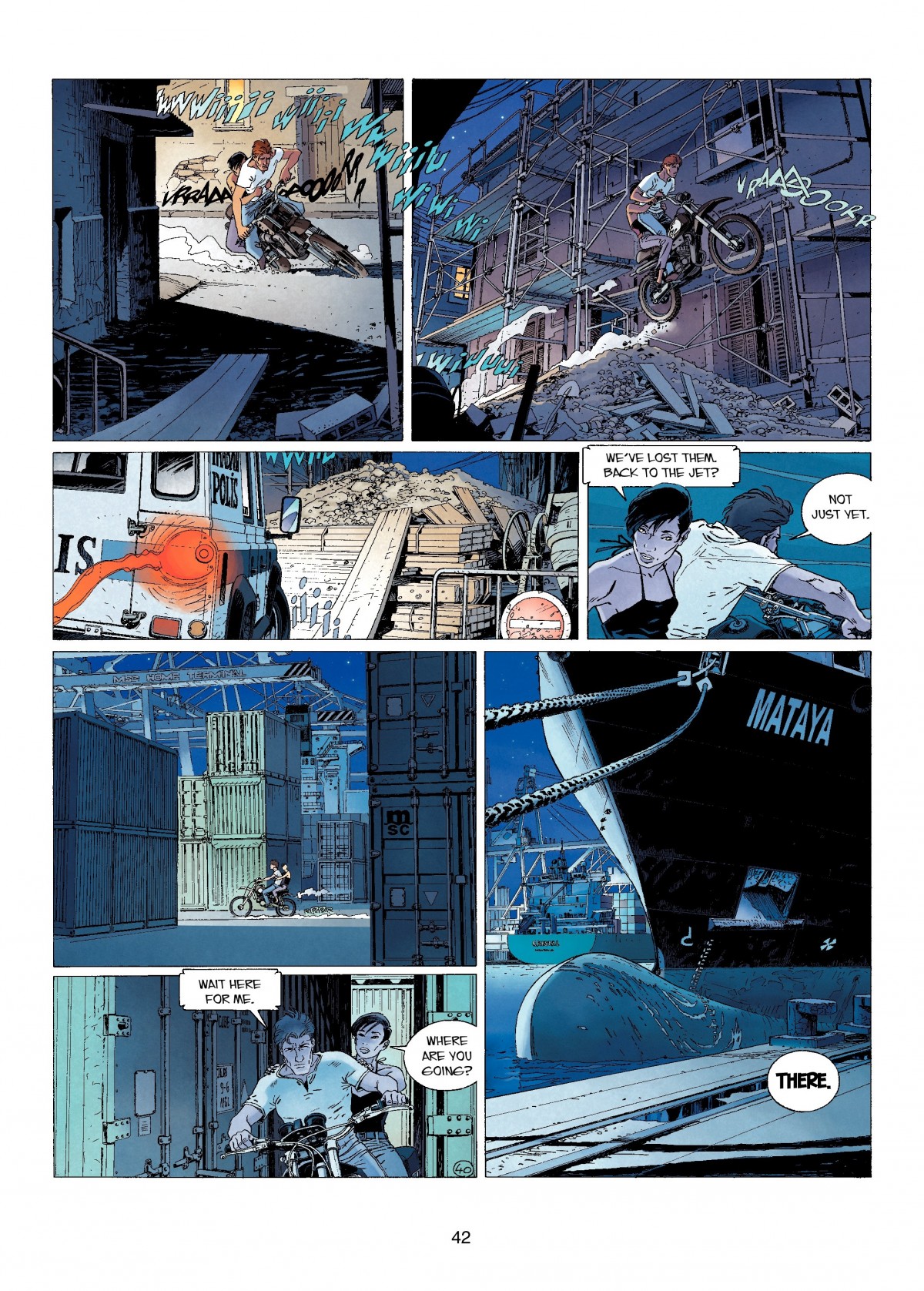Read online Largo Winch comic -  Issue # TPB 13 - 42