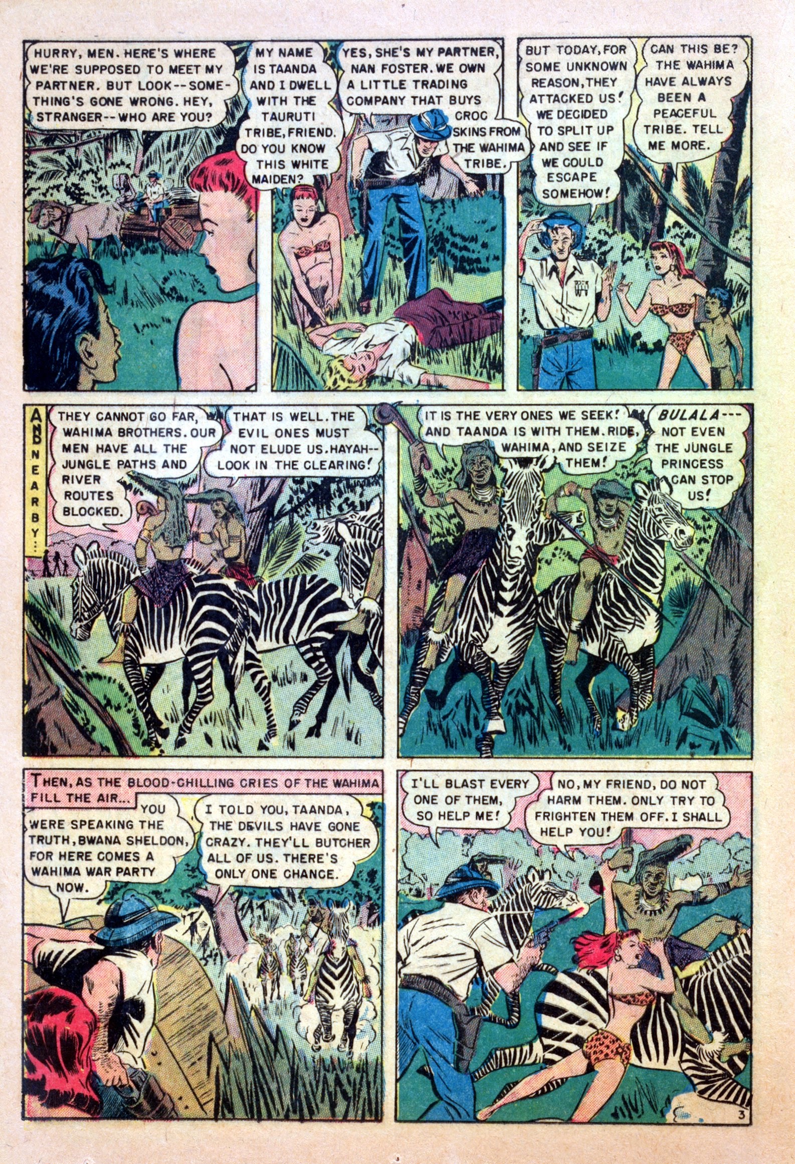 Read online Taanda White Princess of the Jungle comic -  Issue #1 - 20
