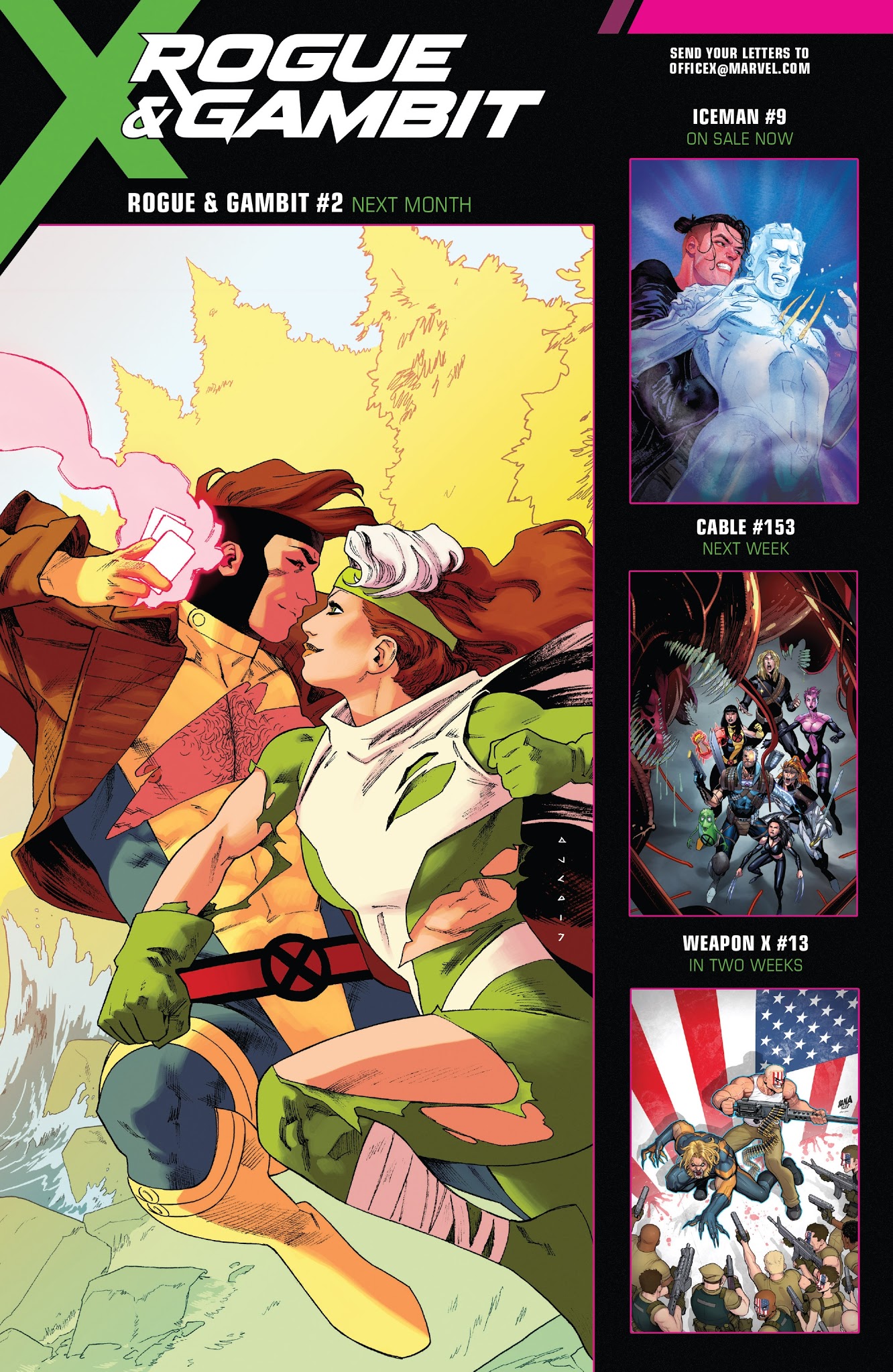 Read online Rogue & Gambit comic -  Issue #1 - 22