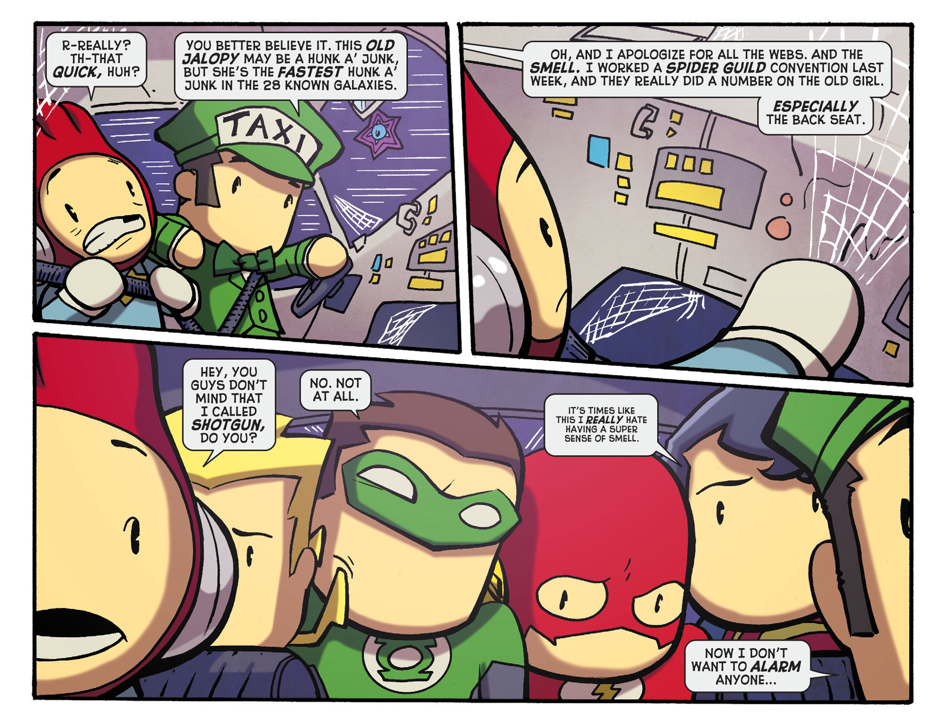 Read online Scribblenauts Unmasked: A Crisis of Imagination comic -  Issue #9 - 19