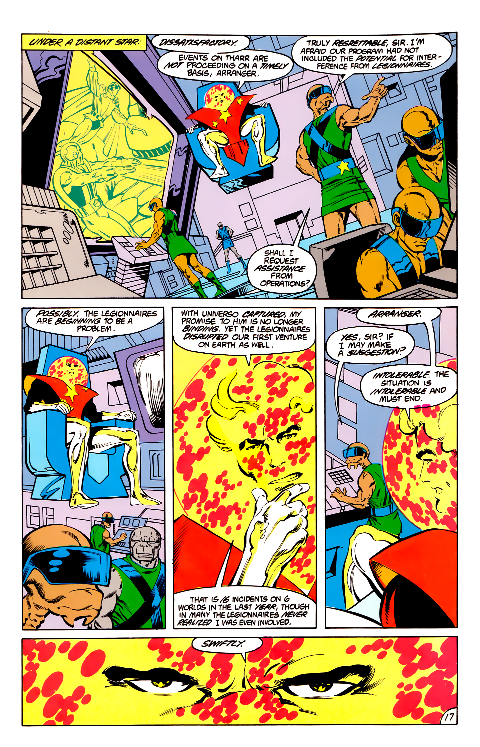 Legion of Super-Heroes (1984) 40 Page 17