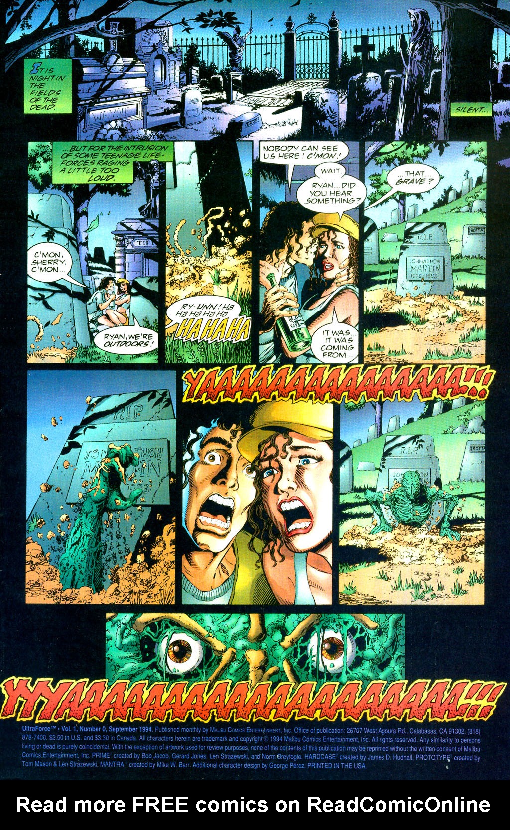 Read online UltraForce (1994) comic -  Issue #0 - 3