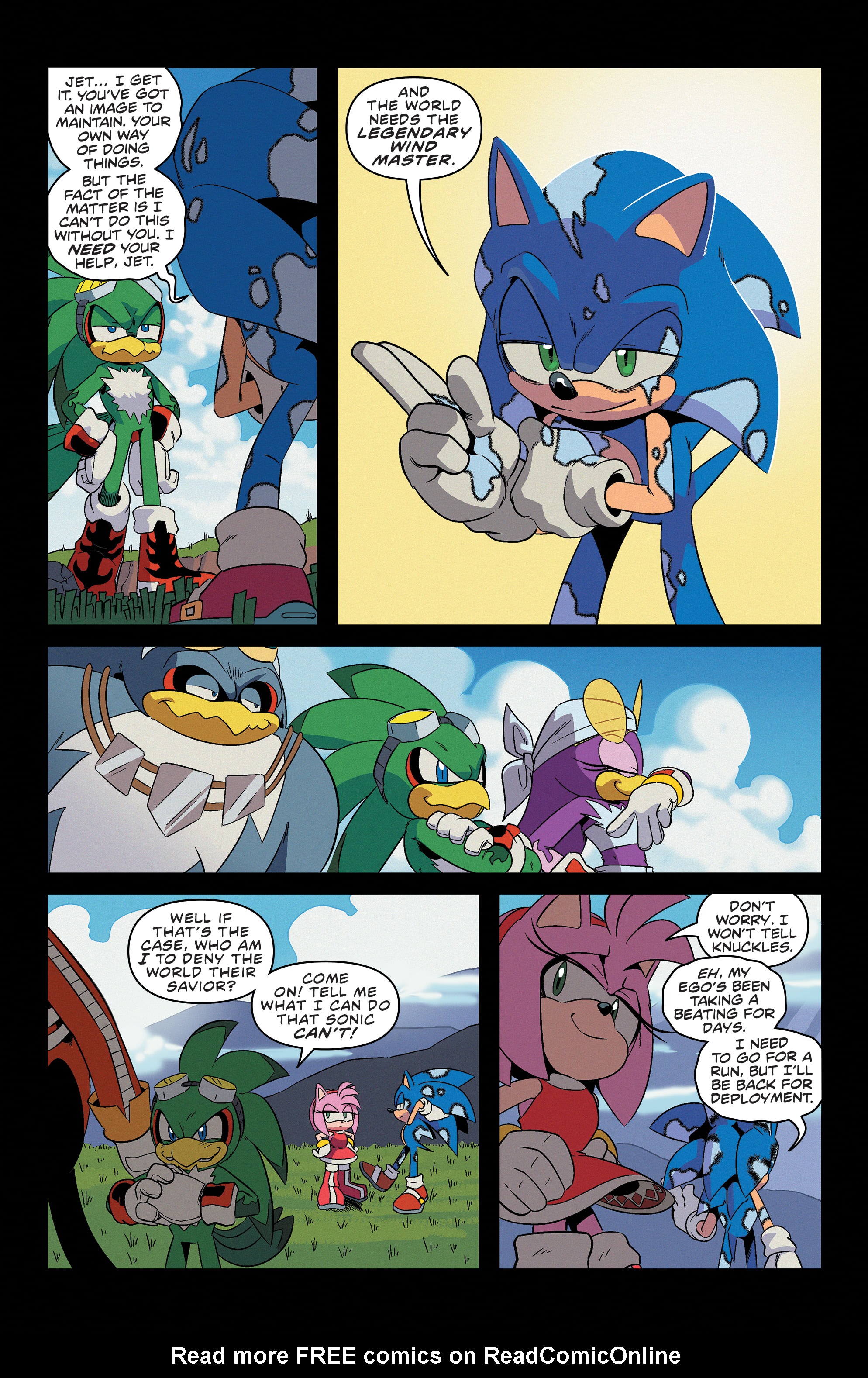 Read online Sonic the Hedgehog (2018) comic -  Issue #25 - 25