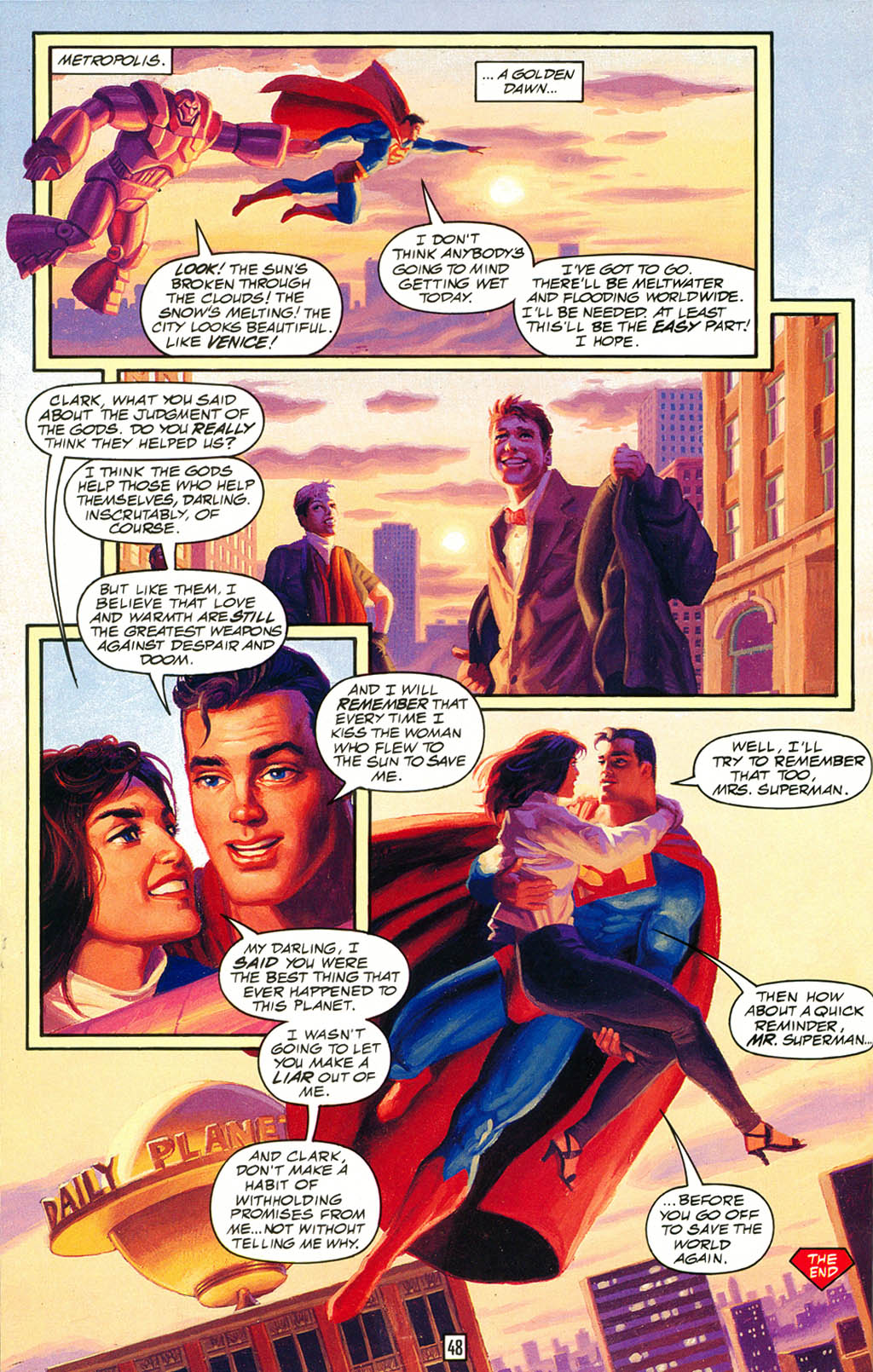 Read online Superman: The Last God of Krypton comic -  Issue # Full - 54