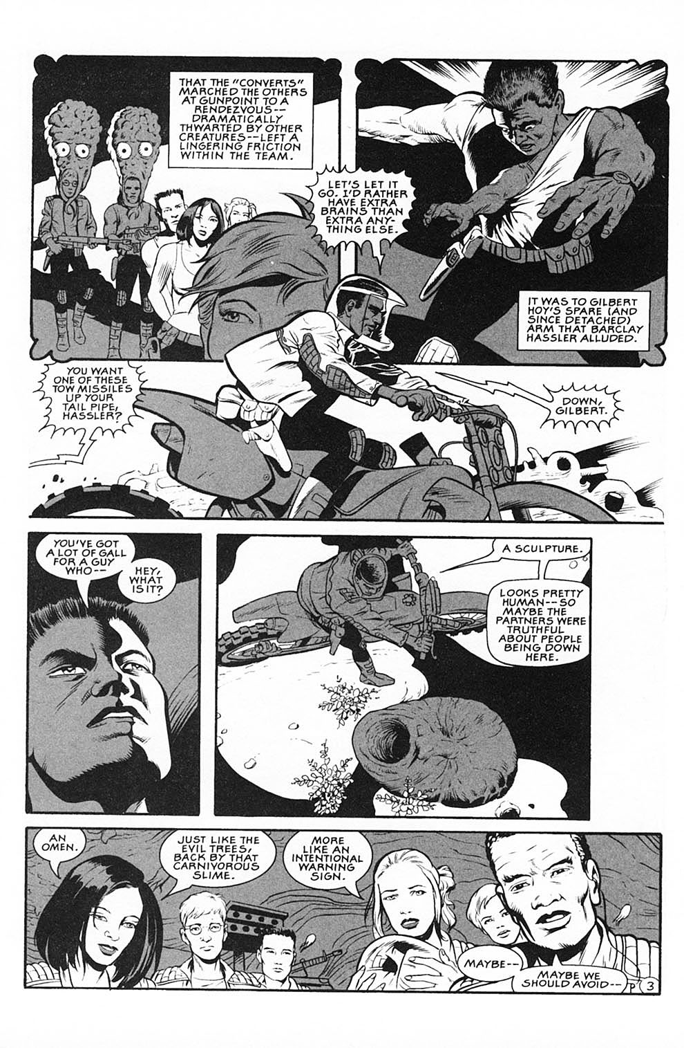 Read online World Below: Deeper And Stranger comic -  Issue #3 - 4