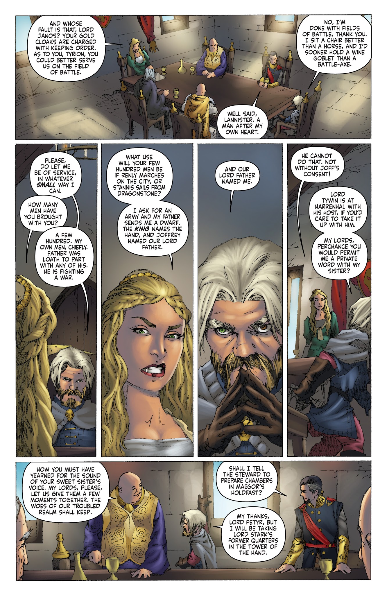 Read online A Clash of Kings comic -  Issue #3 - 15