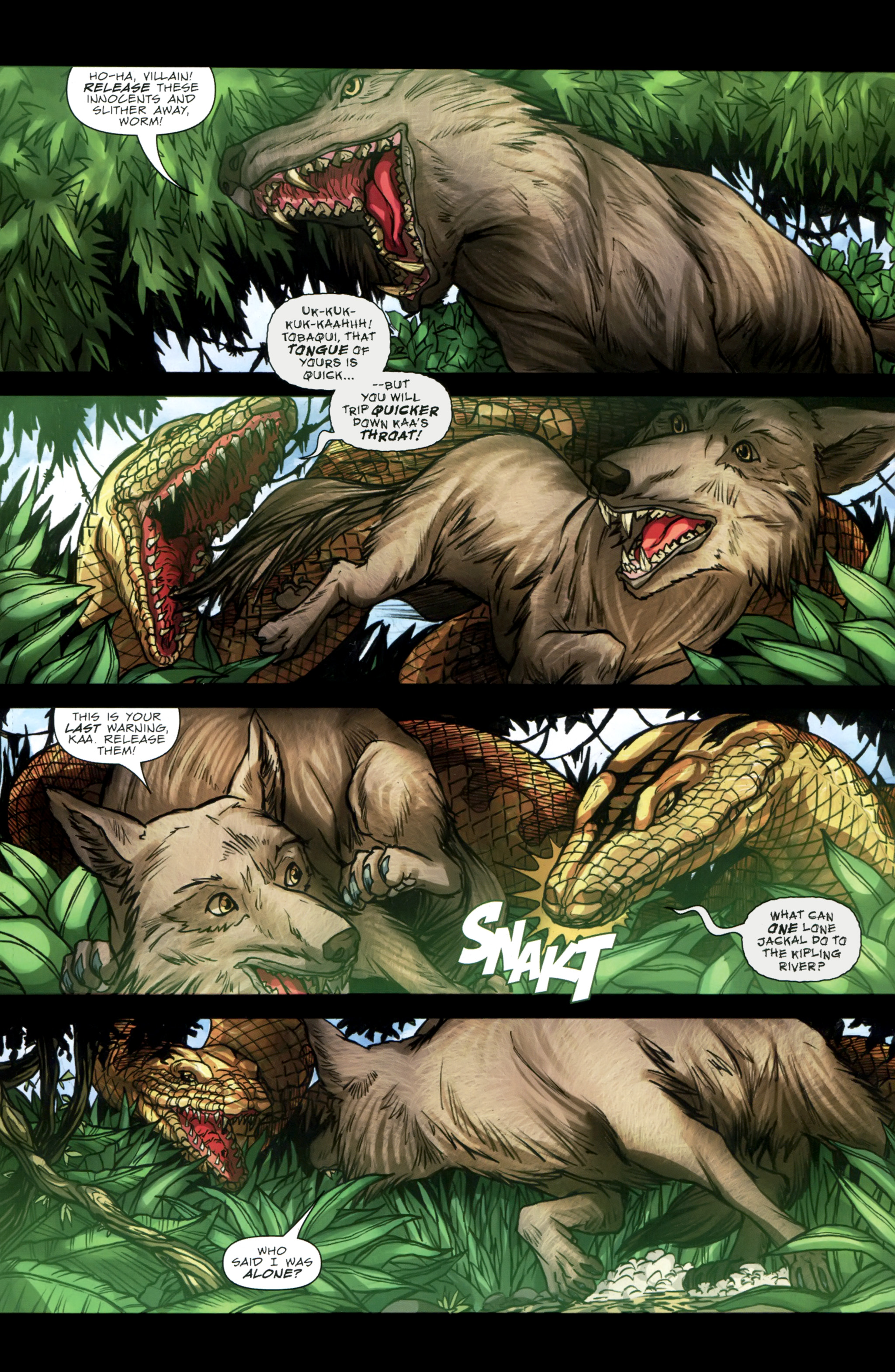 Read online Grimm Fairy Tales presents The Jungle Book comic -  Issue #4 - 11