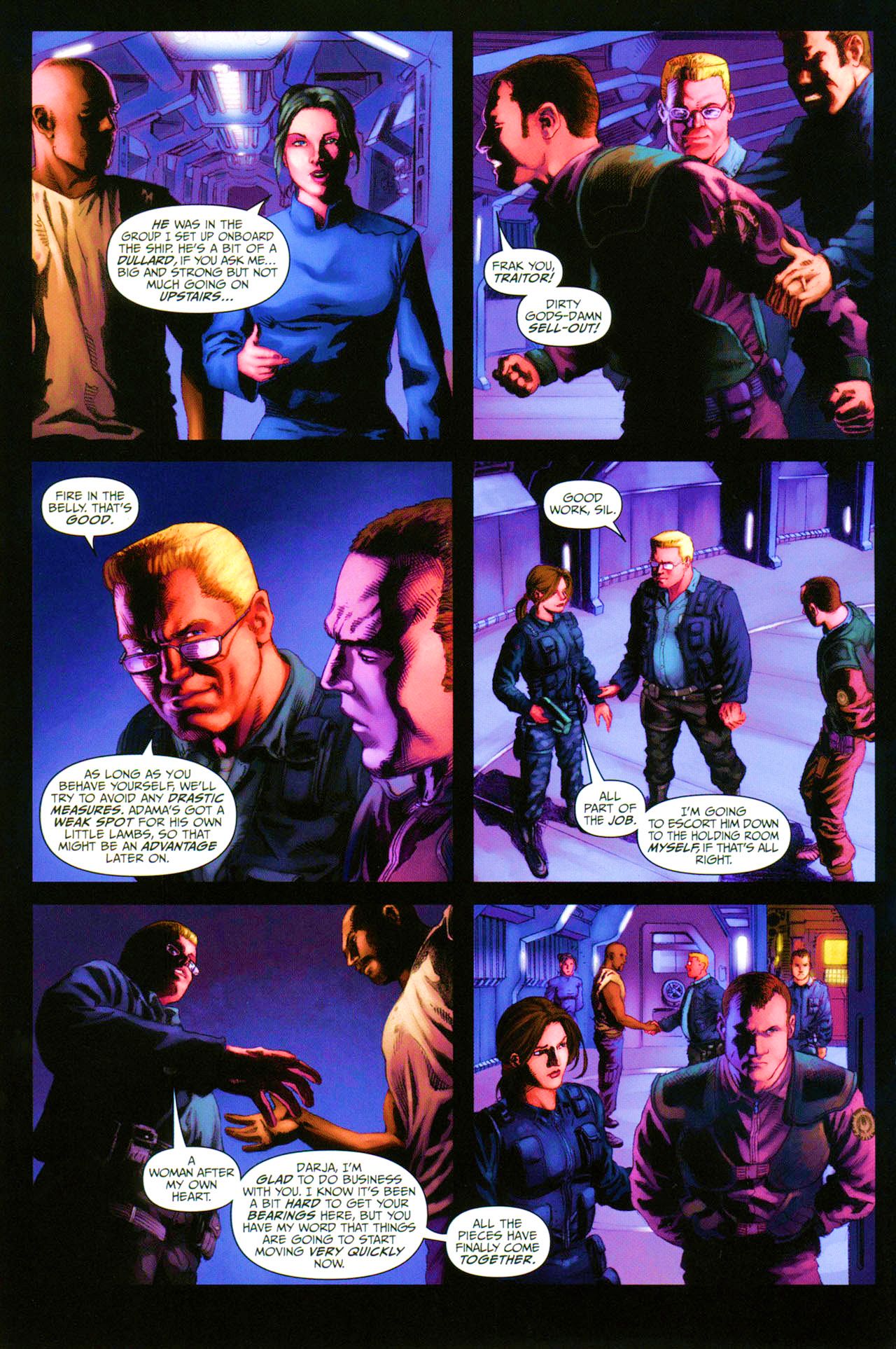 Read online Battlestar Galactica: Season Zero comic -  Issue #5 - 12