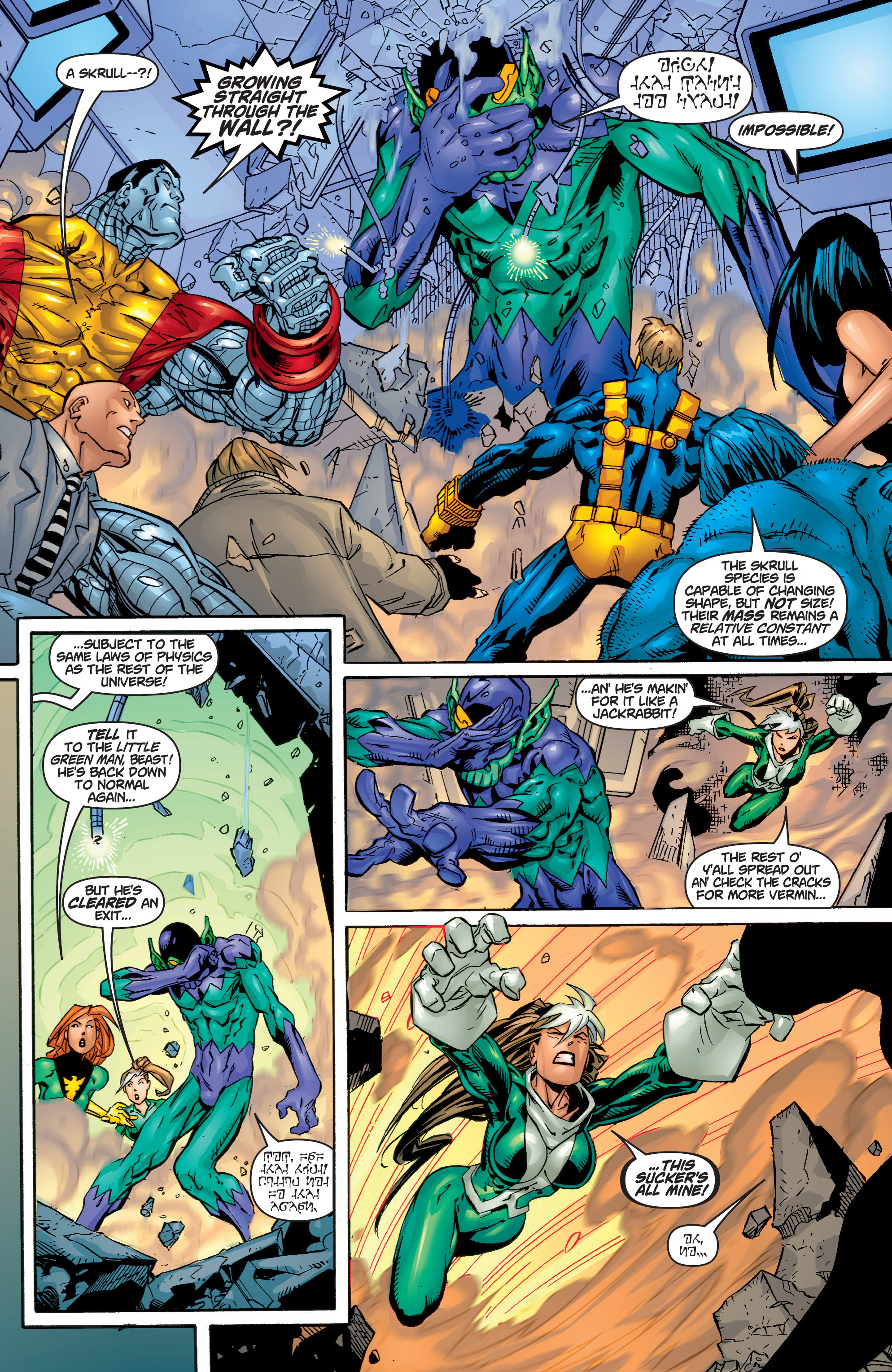 Read online Uncanny X-Men (1963) comic -  Issue #376 - 10