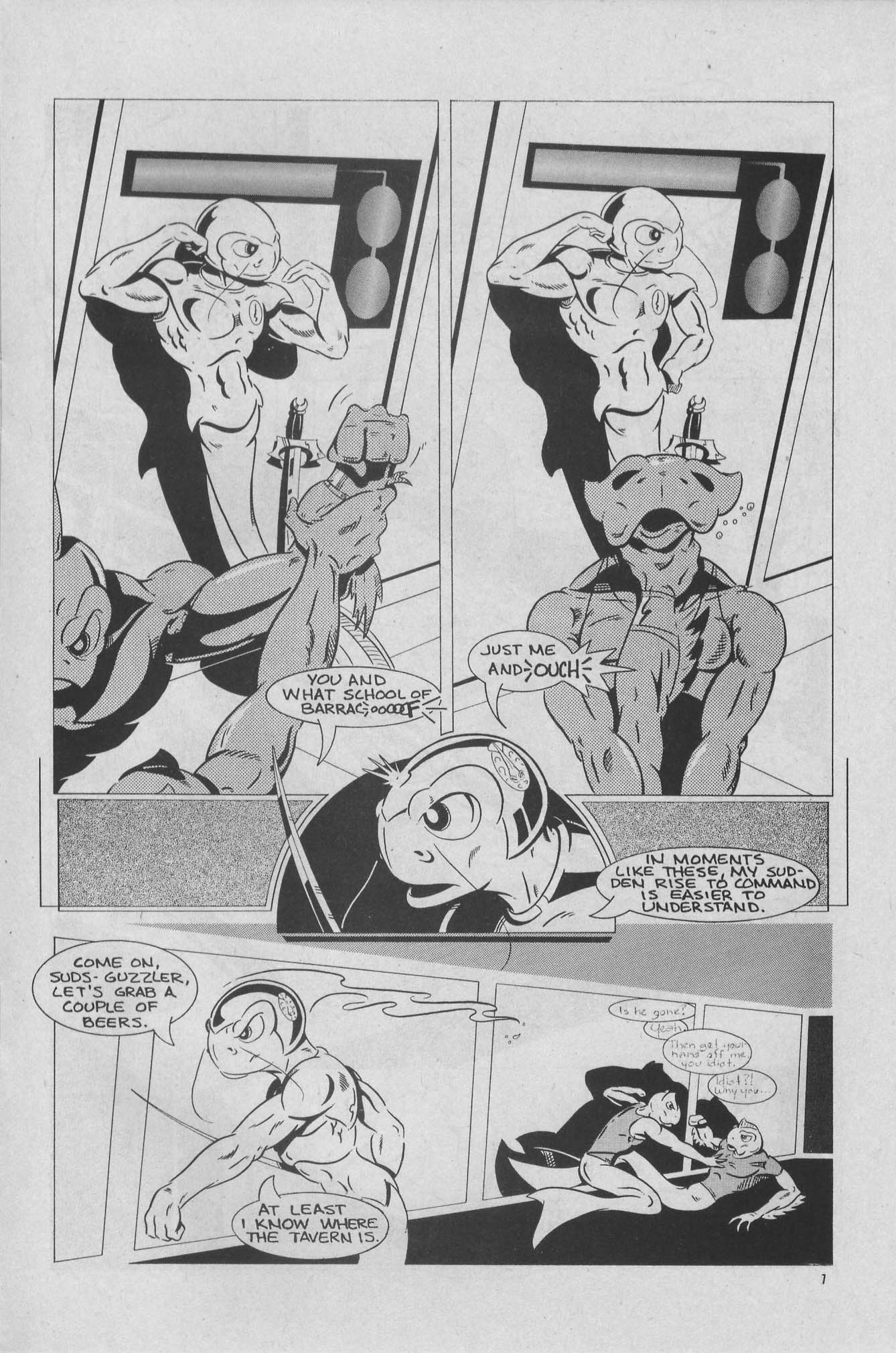 Read online The Fish Police comic -  Issue #4 - 9