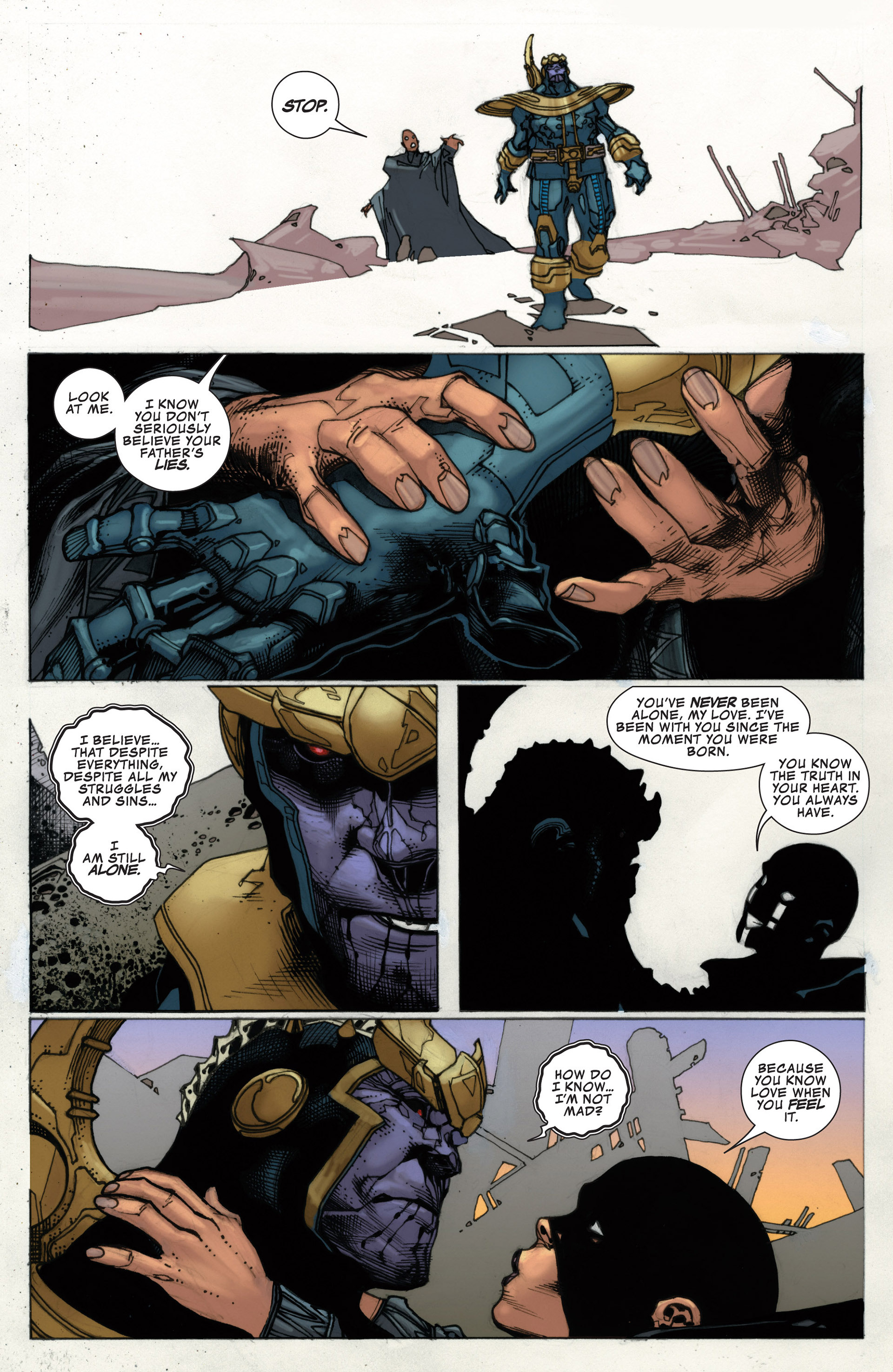Read online Thanos Rising comic -  Issue #5 - 17
