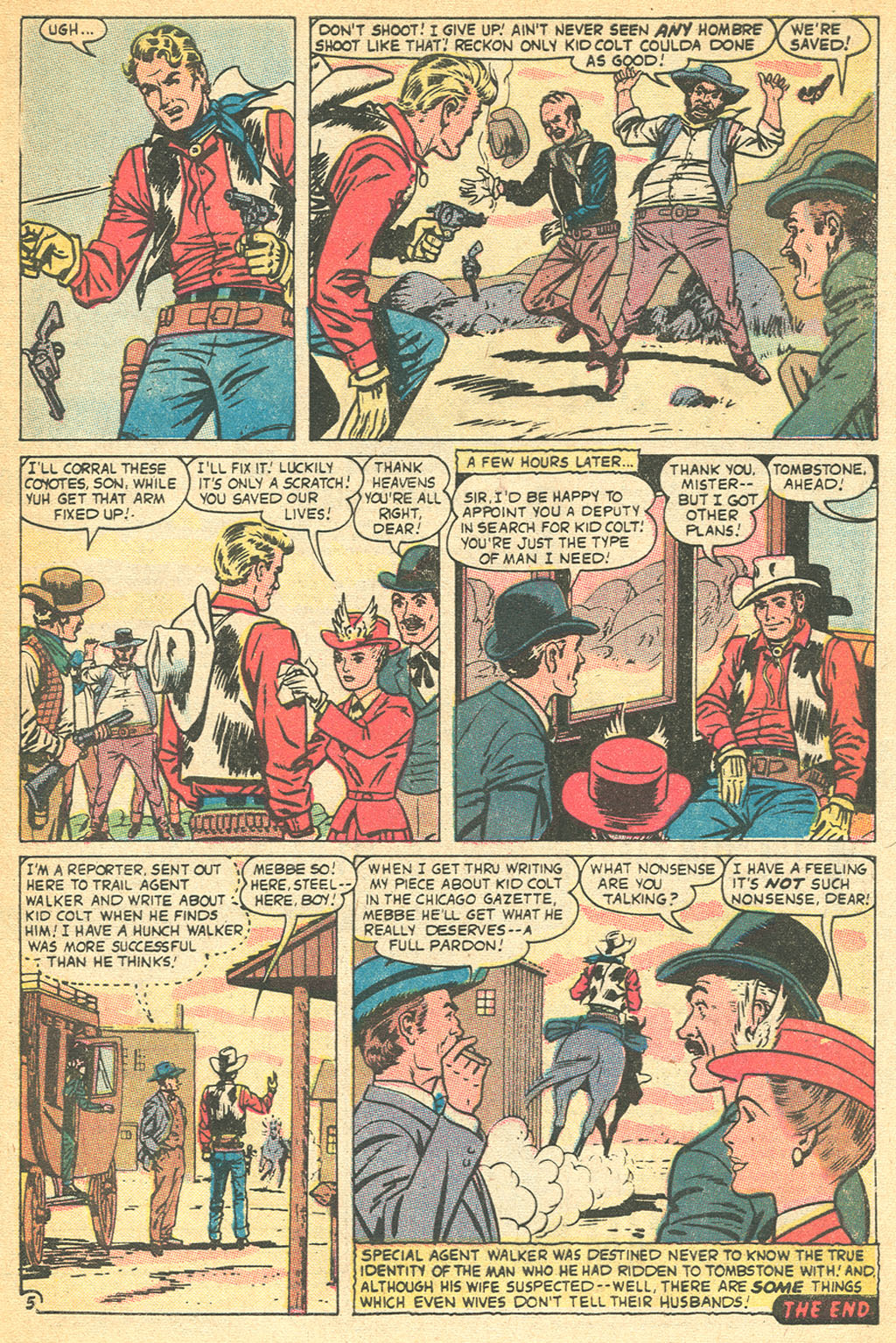 Read online Kid Colt Outlaw comic -  Issue #146 - 33