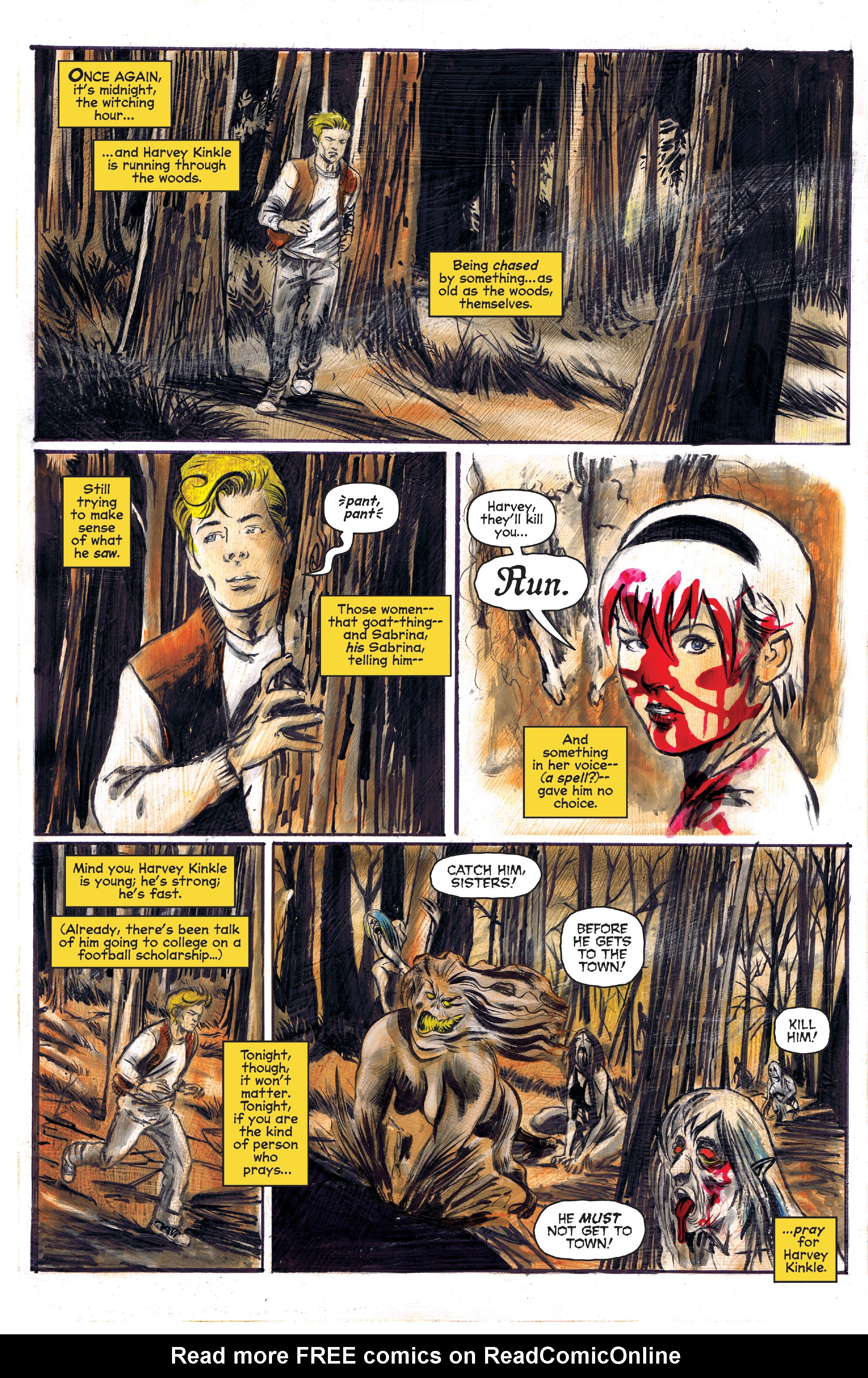 Read online Chilling Adventures of Sabrina comic -  Issue #4 - 3