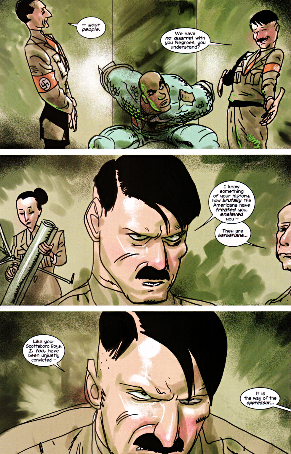 Read online Truth: Red, White & Black comic -  Issue #6 - 12