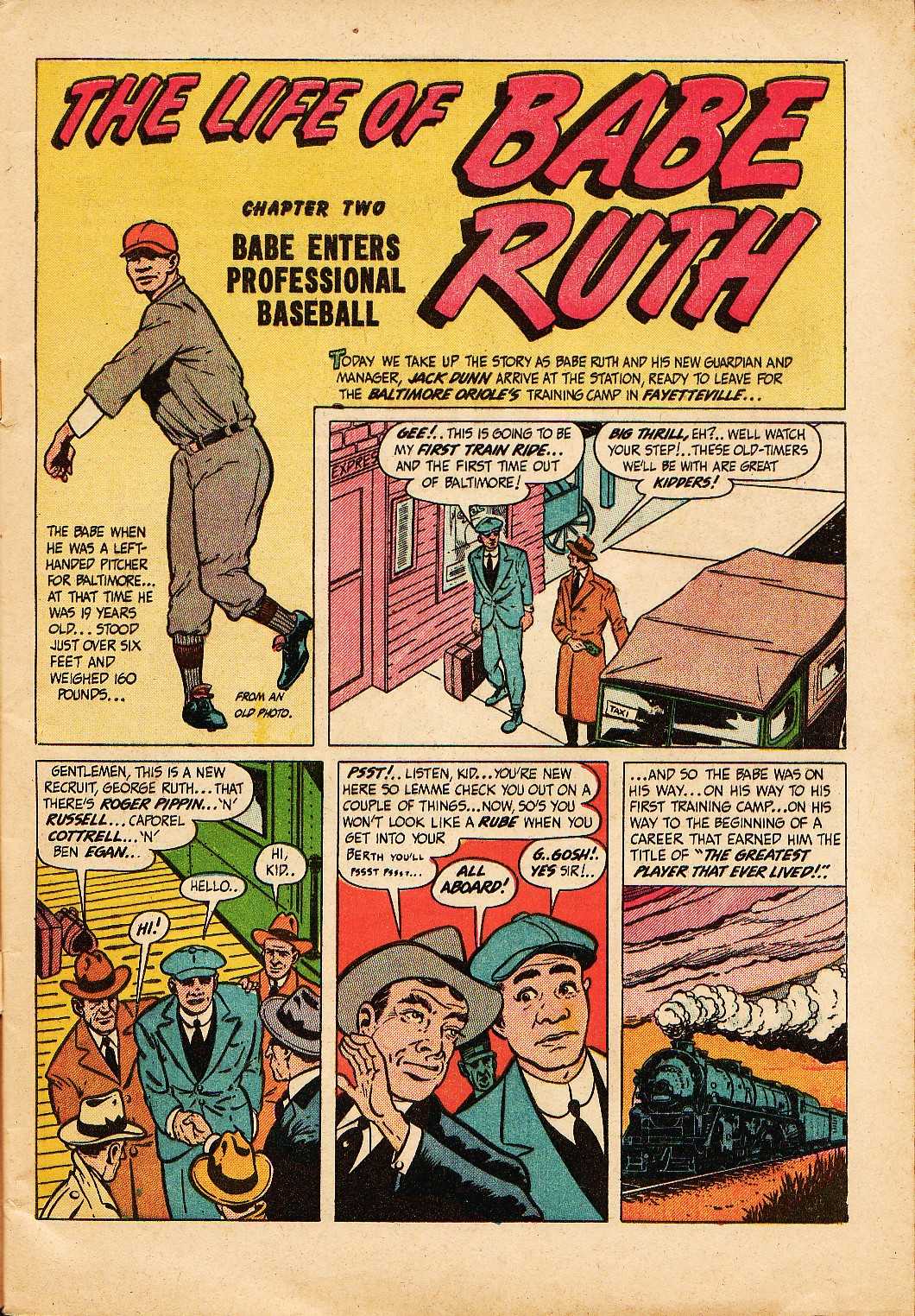 Read online Babe Ruth Sports Comics comic -  Issue #2 - 4
