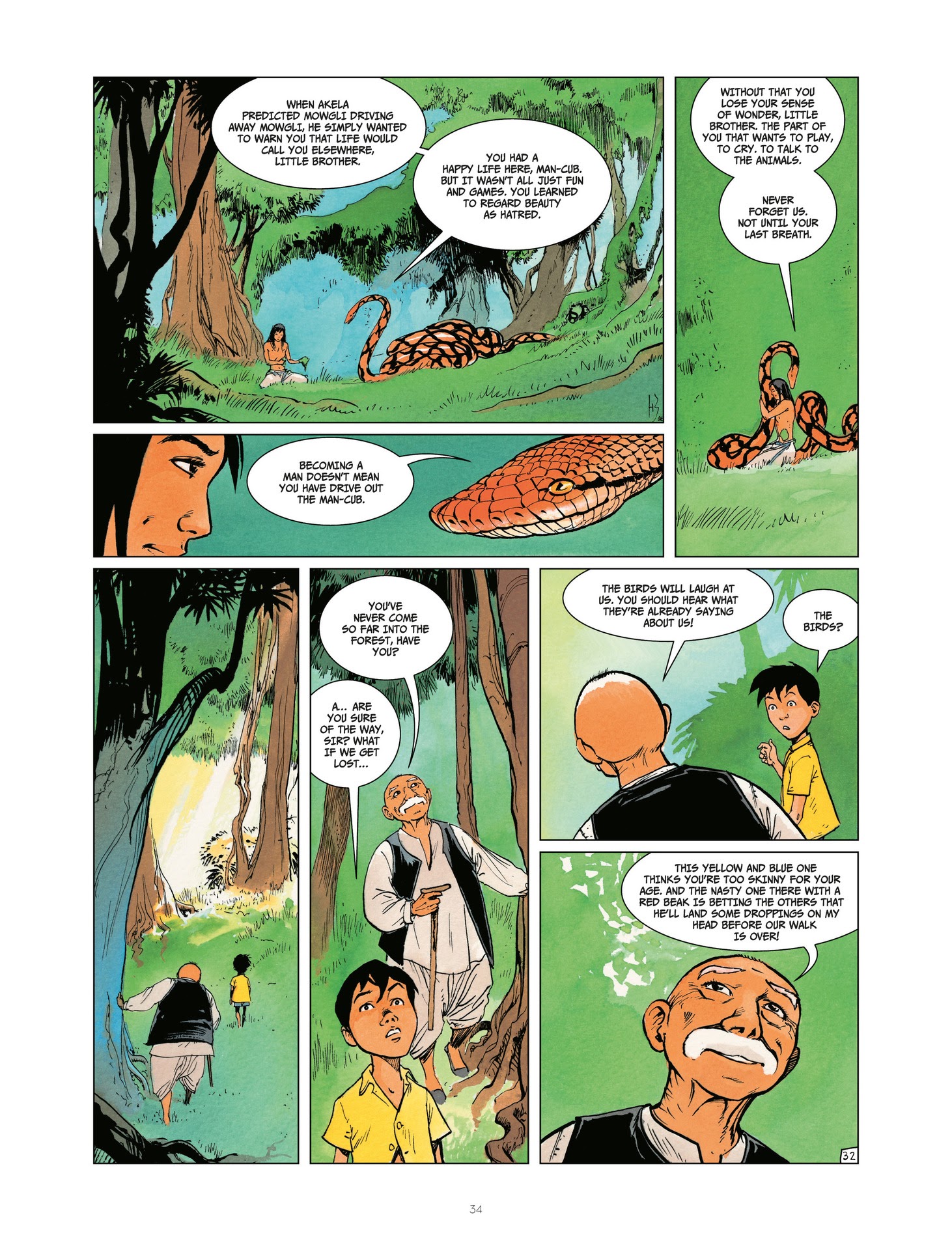 Read online The Last Jungle Book comic -  Issue #4 - 34