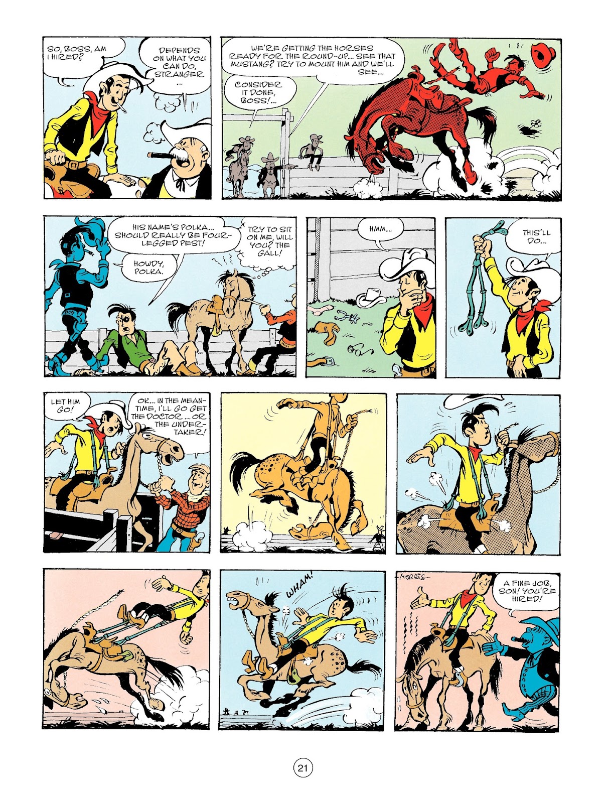 A Lucky Luke Adventure issue 56 - Page 21