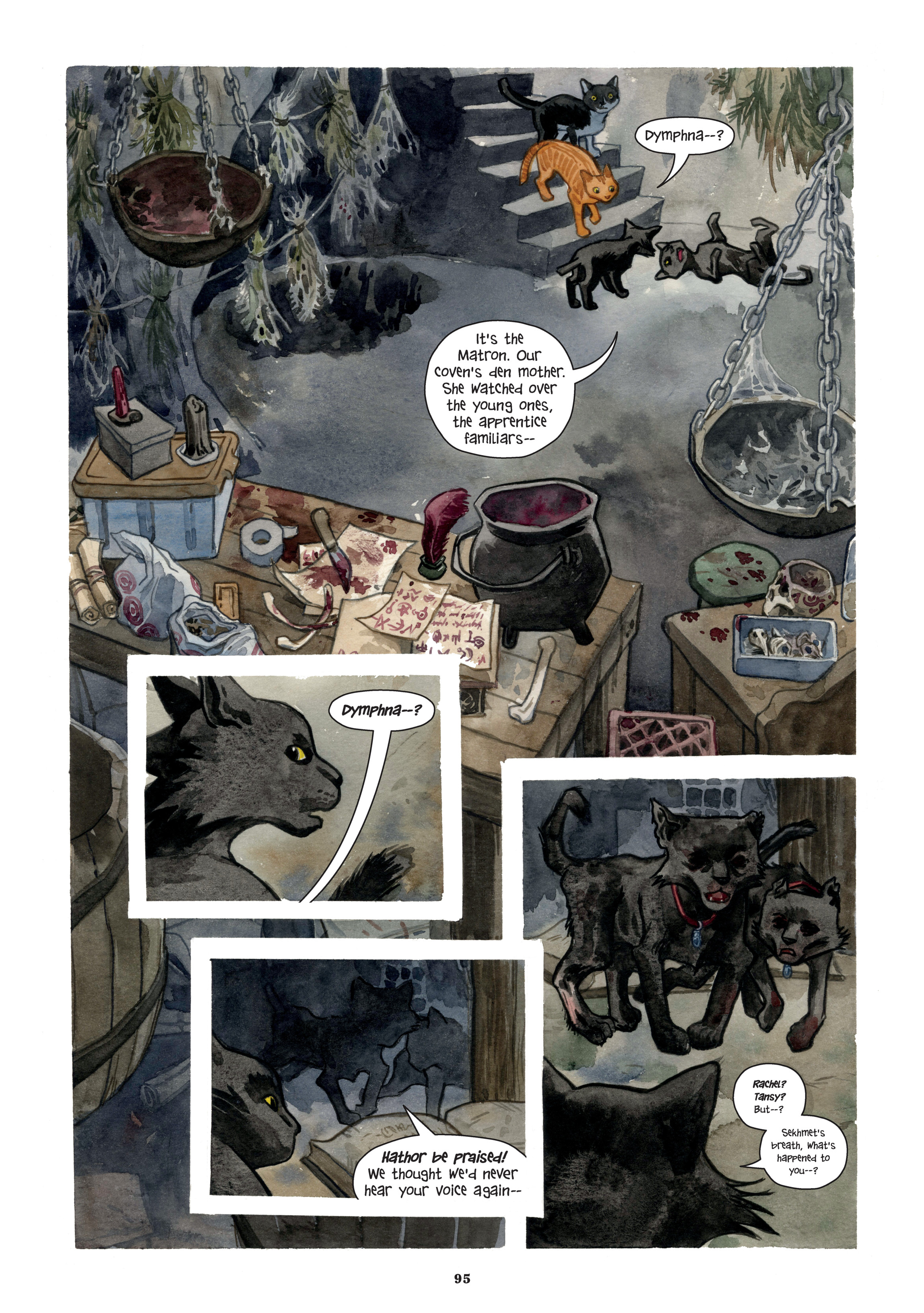 Read online Beasts of Burden: Neighborhood Watch (2019) comic -  Issue # TPB (Part 1) - 94