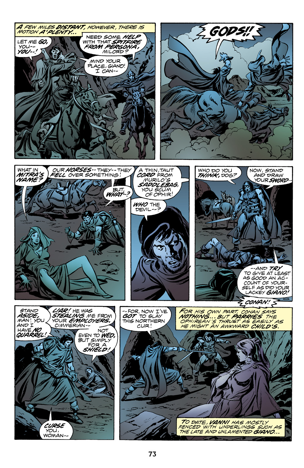 Read online The Chronicles of Conan comic -  Issue # TPB 8 (Part 1) - 73