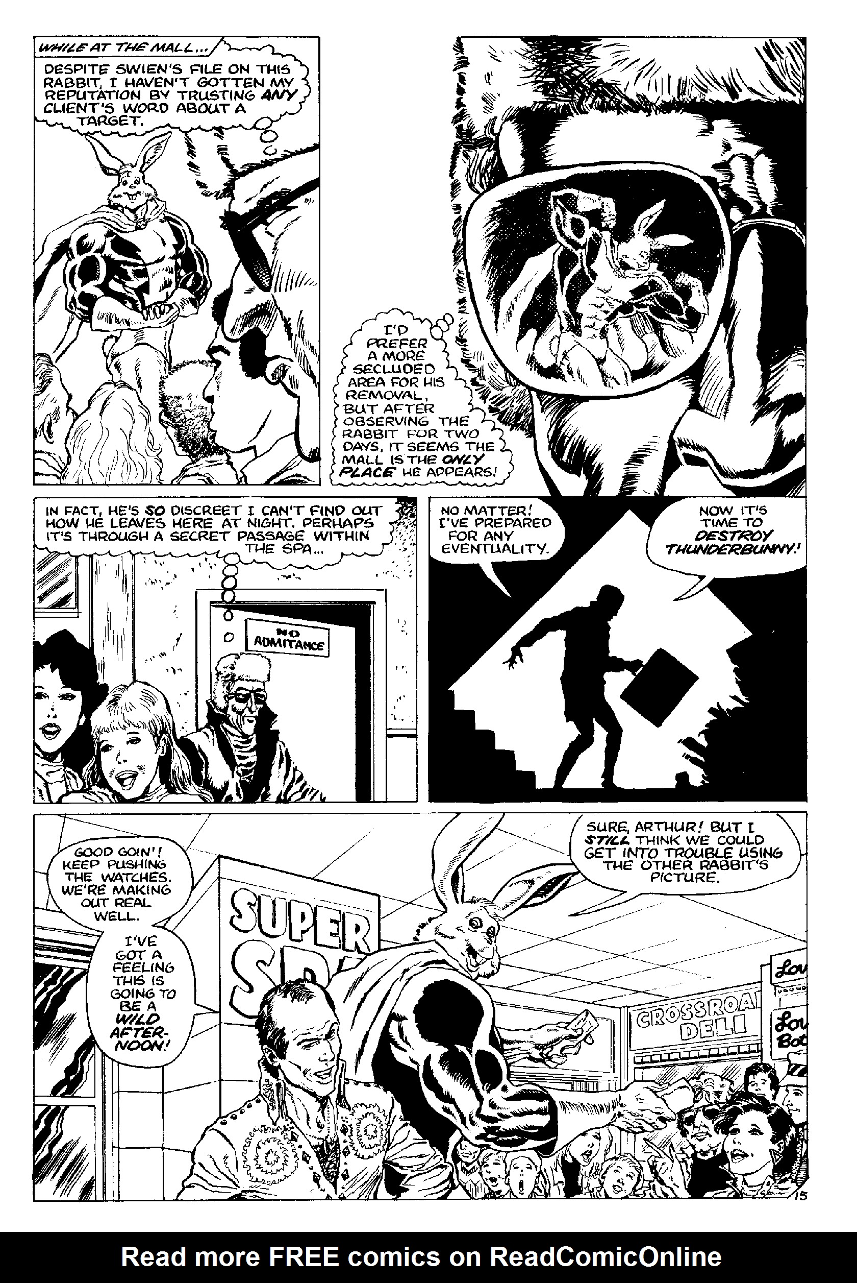 Read online Thunderbunny comic -  Issue #6 - 17