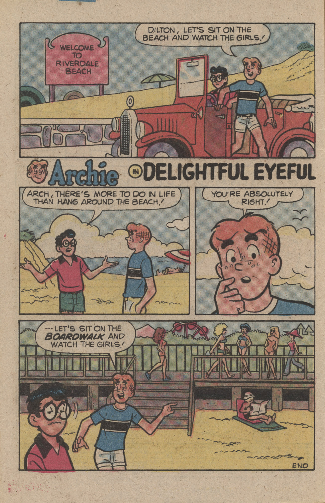 Read online Archie's Joke Book Magazine comic -  Issue #261 - 4