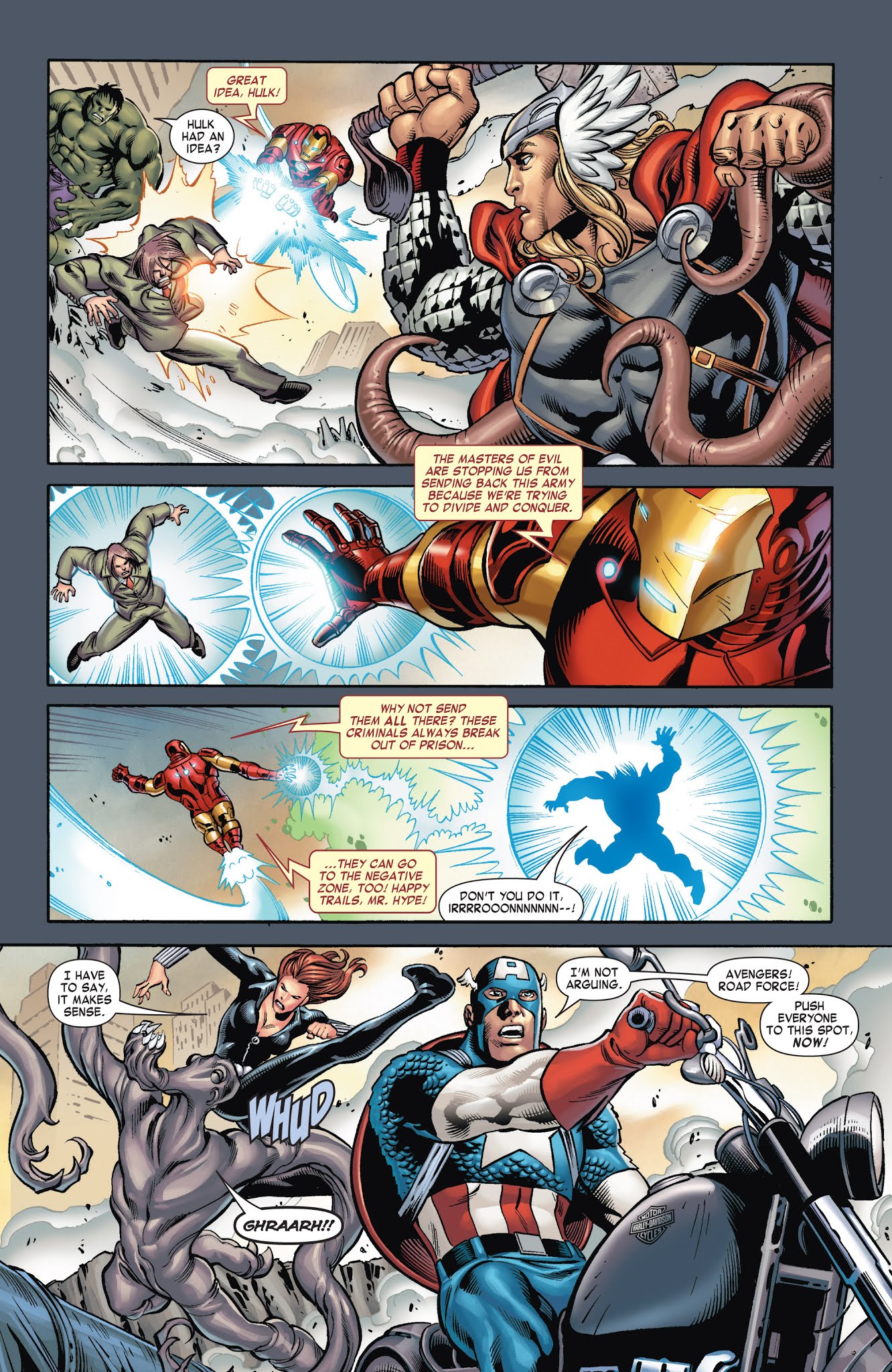 Read online Harley-Davidson/Avengers comic -  Issue #2 - 10