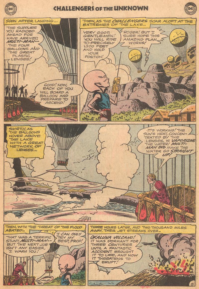 Challengers of the Unknown (1958) Issue #30 #30 - English 6