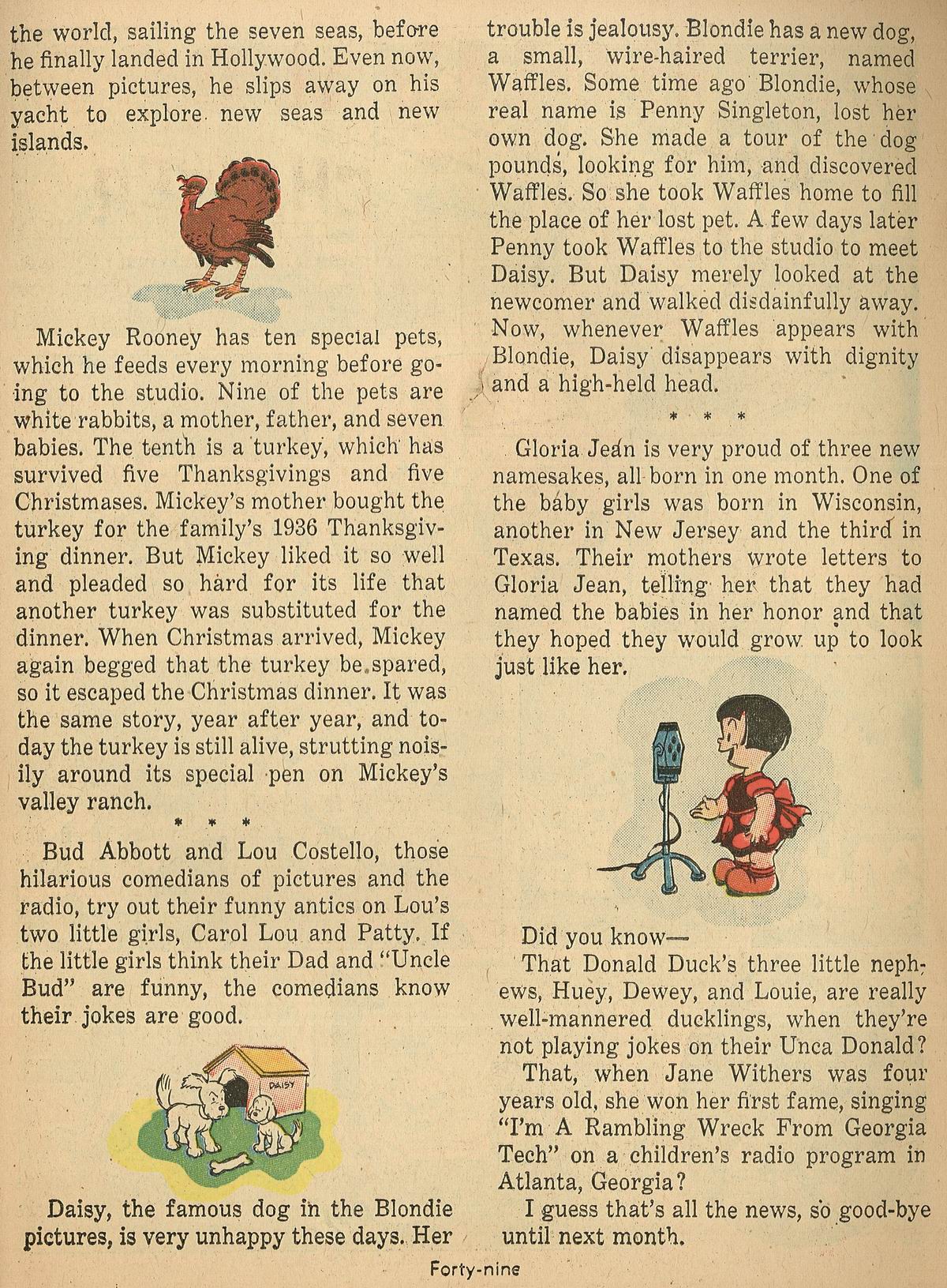 Read online Walt Disney's Comics and Stories comic -  Issue #18 - 51
