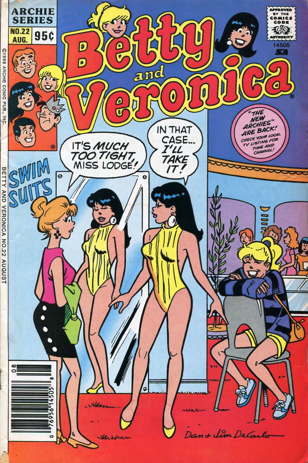 Read online Betty and Veronica (1987) comic -  Issue #22 - 1
