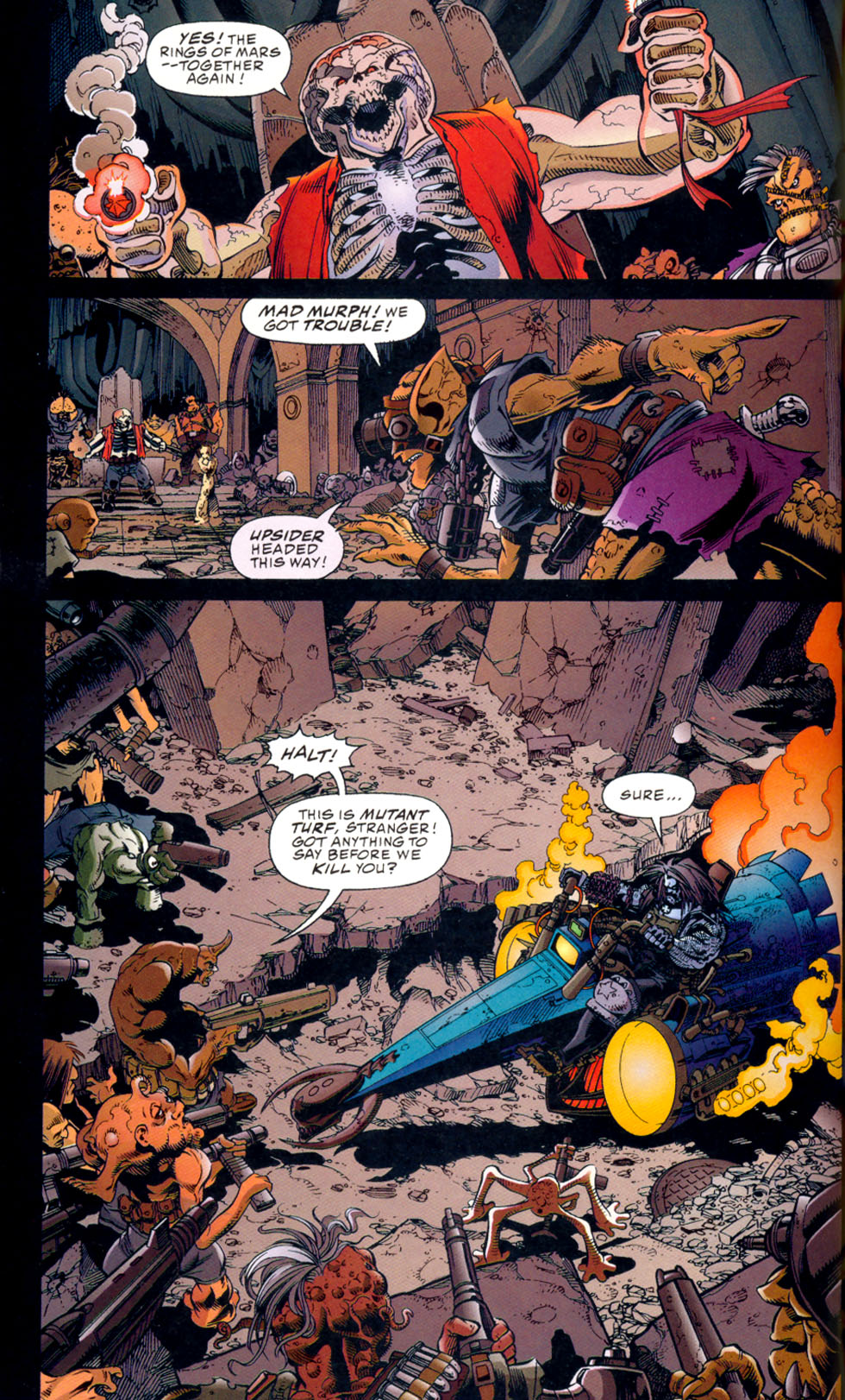 Lobo Judge Dredd Psycho Bikers Vs The Mutants From Hell Readallcomics