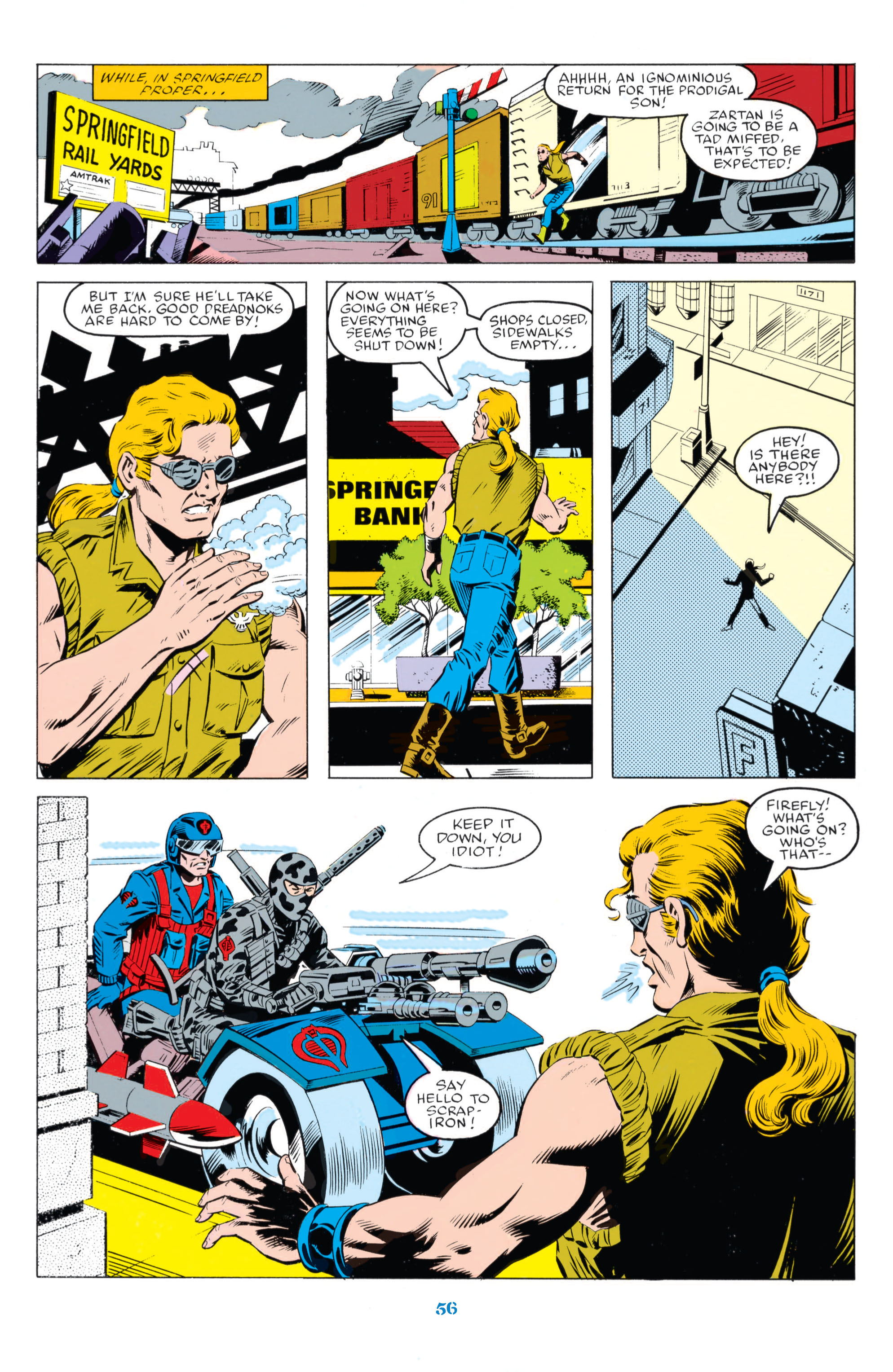 Read online Classic G.I. Joe comic -  Issue # TPB 5 (Part 1) - 57